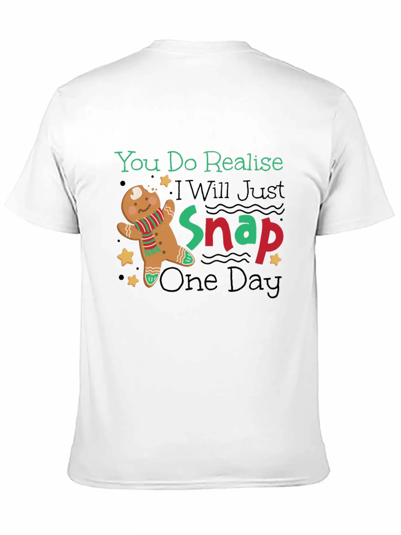 Bake Baking Christmas Gingerbread Soft Cotton Short Sleeve Tee ¨C Unisex Wardrobe Staple