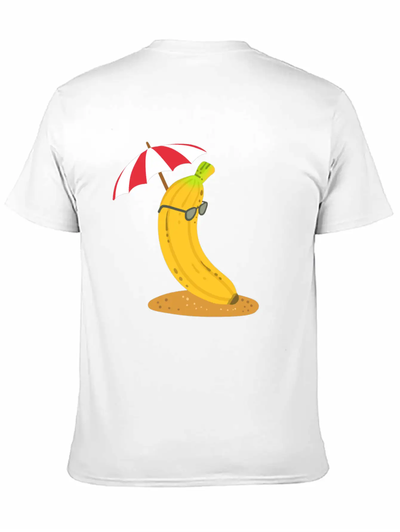Banana Summer Kawaii Essential Cotton Tee For Daily Outfits ¨C Unisex Style