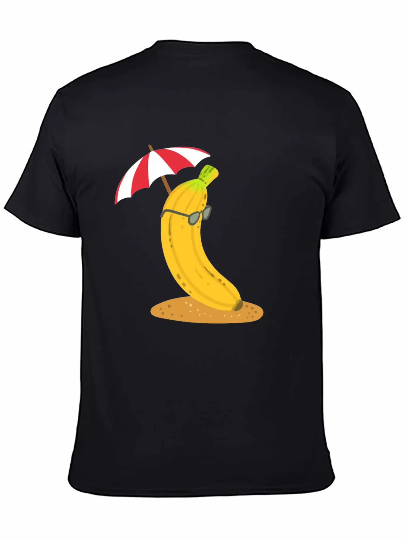 Banana Summer Kawaii Essential Cotton Tee For Daily Outfits ¨C Unisex Style