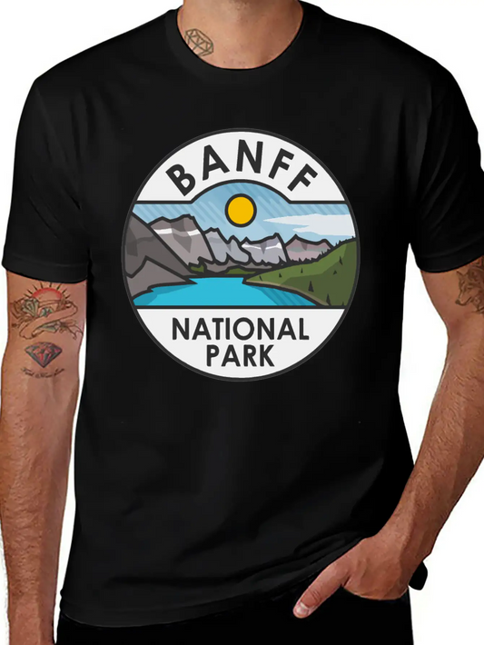 Banff National Park Basic Graphic T-Shirt ¨C Daily Comfort In Soft Cotton