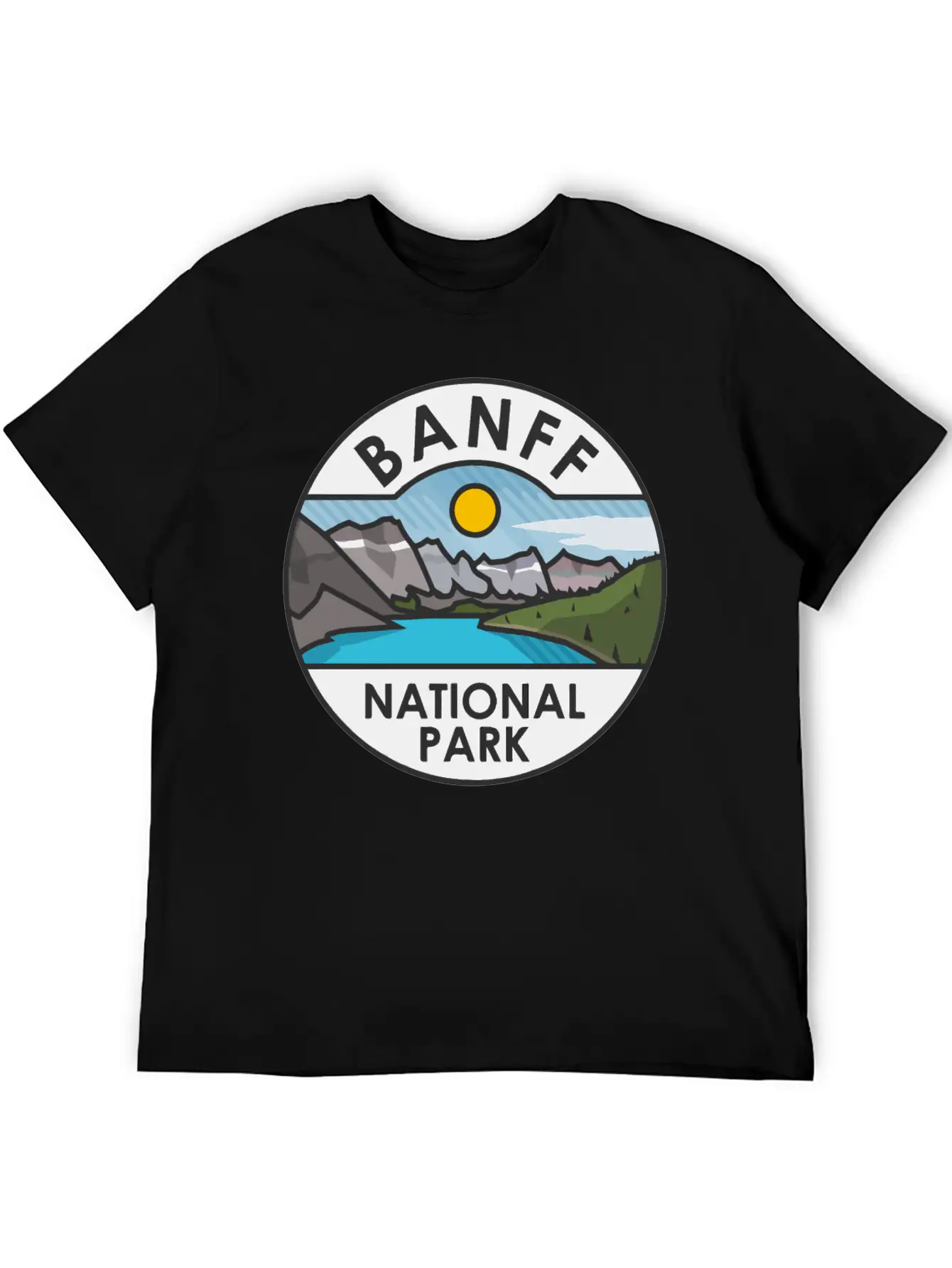 Banff National Park Basic Graphic T-Shirt ¨C Daily Comfort In Soft Cotton