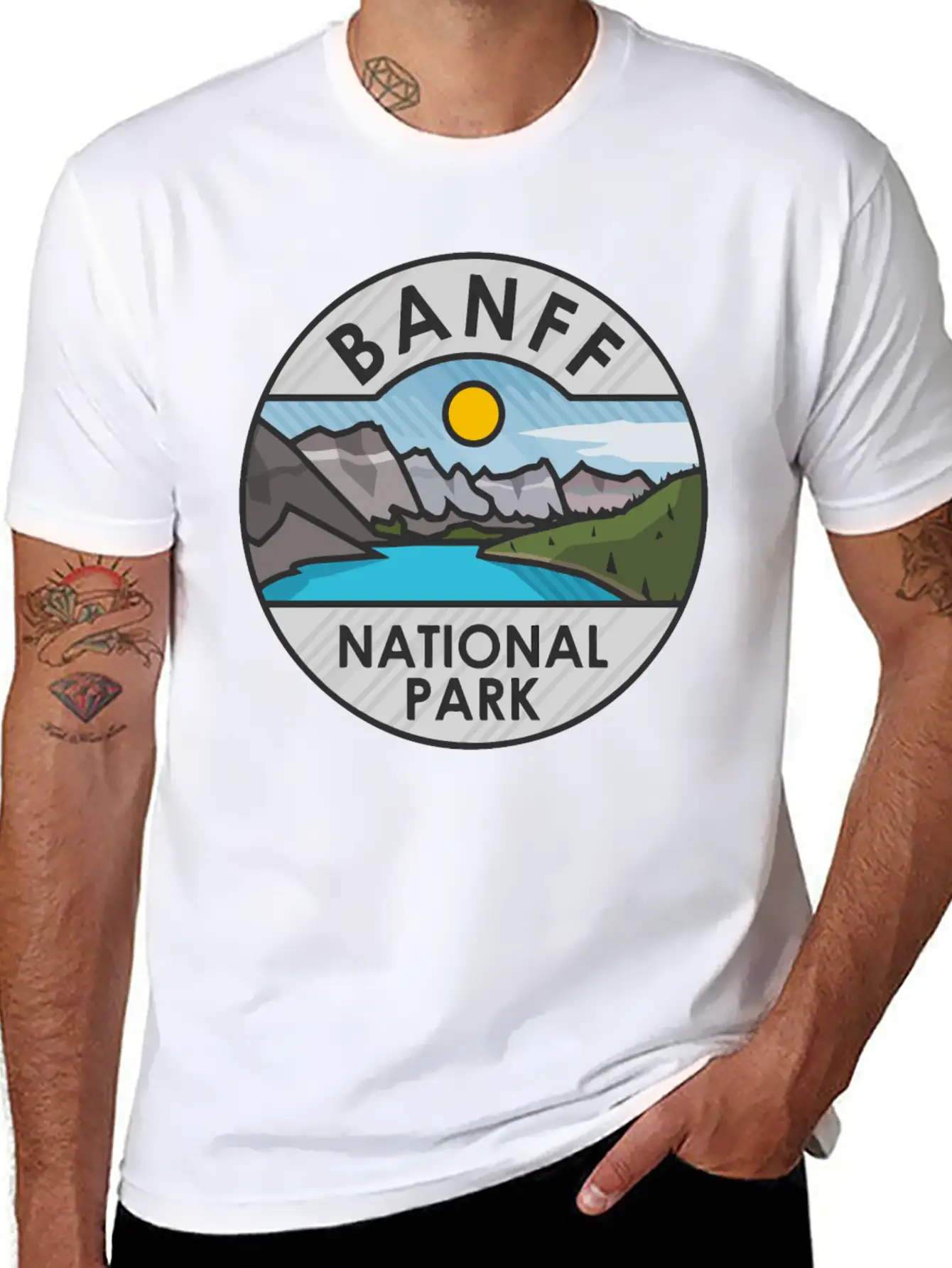Banff National Park Basic Graphic T-Shirt ¨C Daily Comfort In Soft Cotton