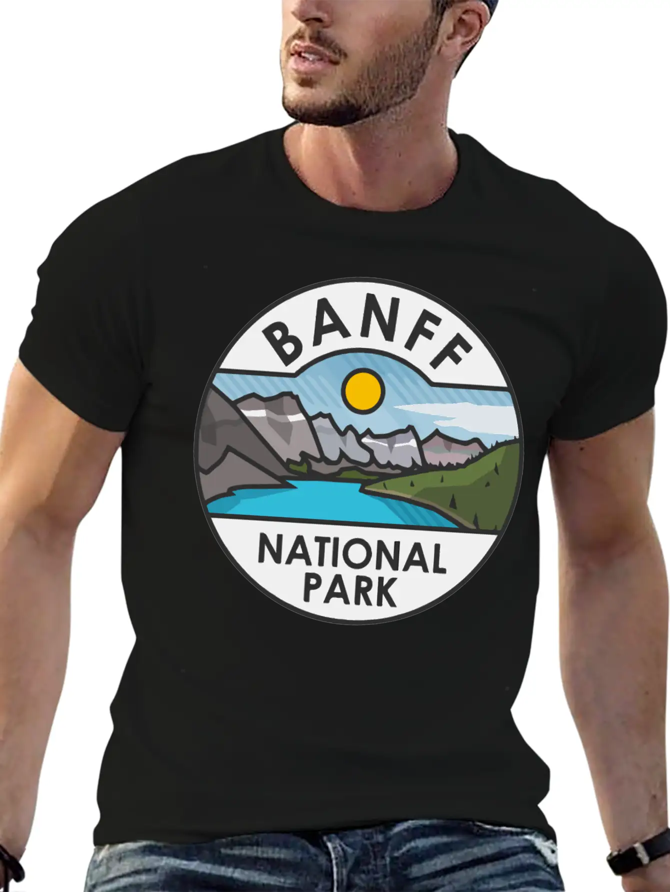 Banff National Park Basic Graphic T-Shirt ¨C Daily Comfort In Soft Cotton