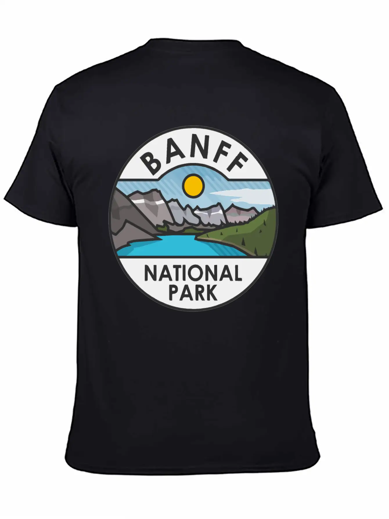 Banff National Park Basic Graphic T-Shirt ¨C Daily Comfort In Soft Cotton