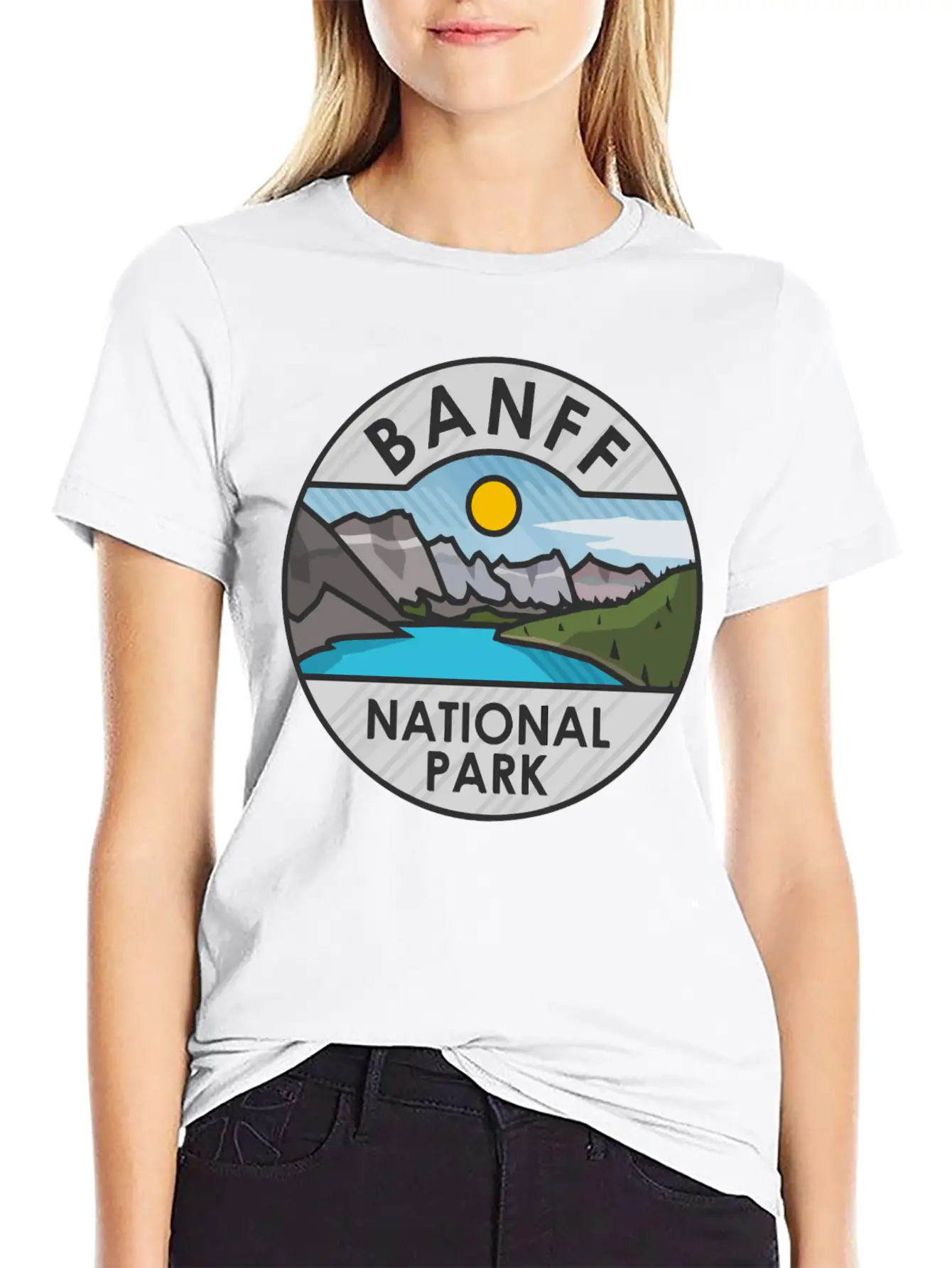 Banff National Park Basic Graphic T-Shirt ¨C Daily Comfort In Soft Cotton