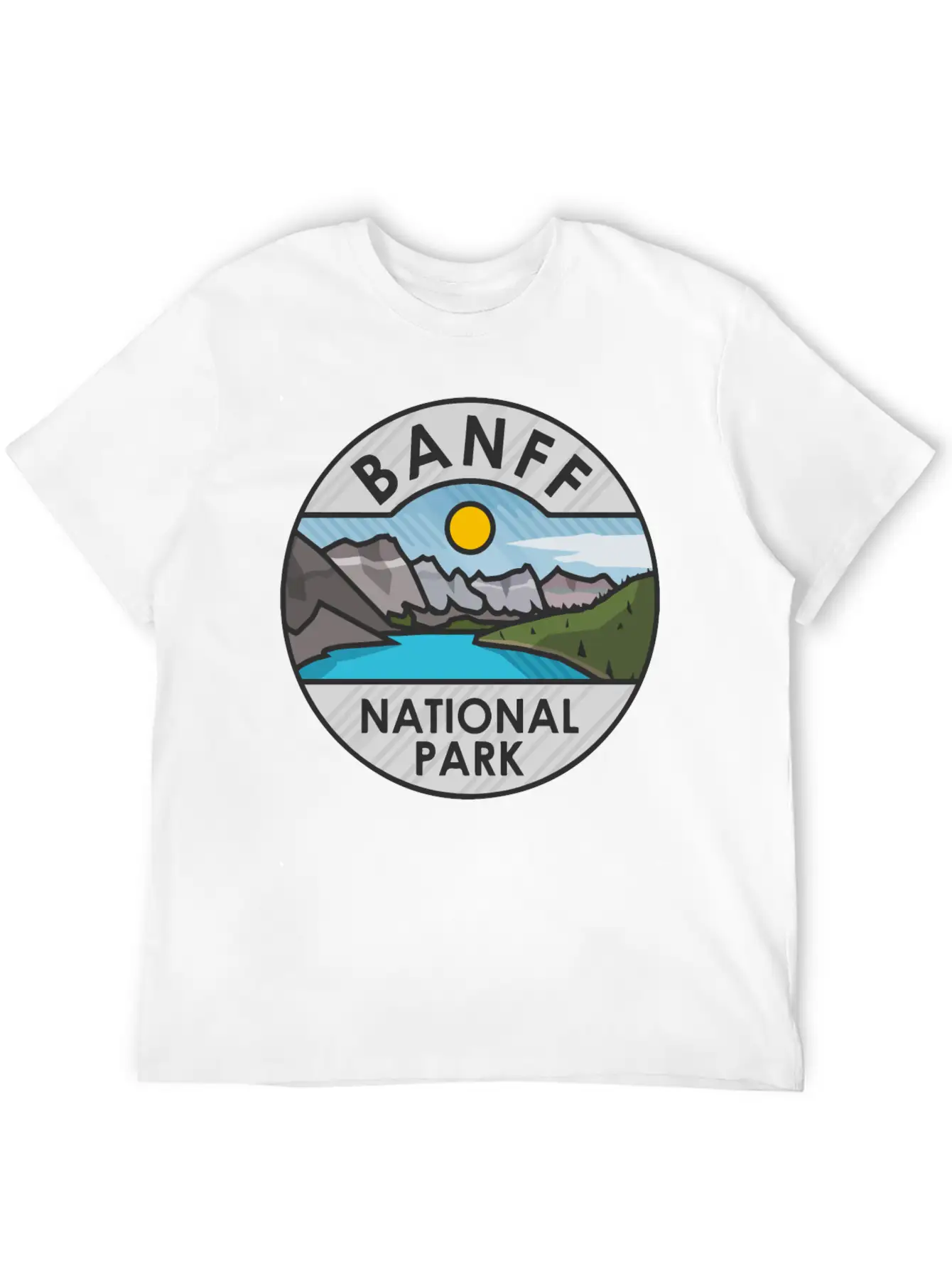 Banff National Park Basic Graphic T-Shirt ¨C Daily Comfort In Soft Cotton