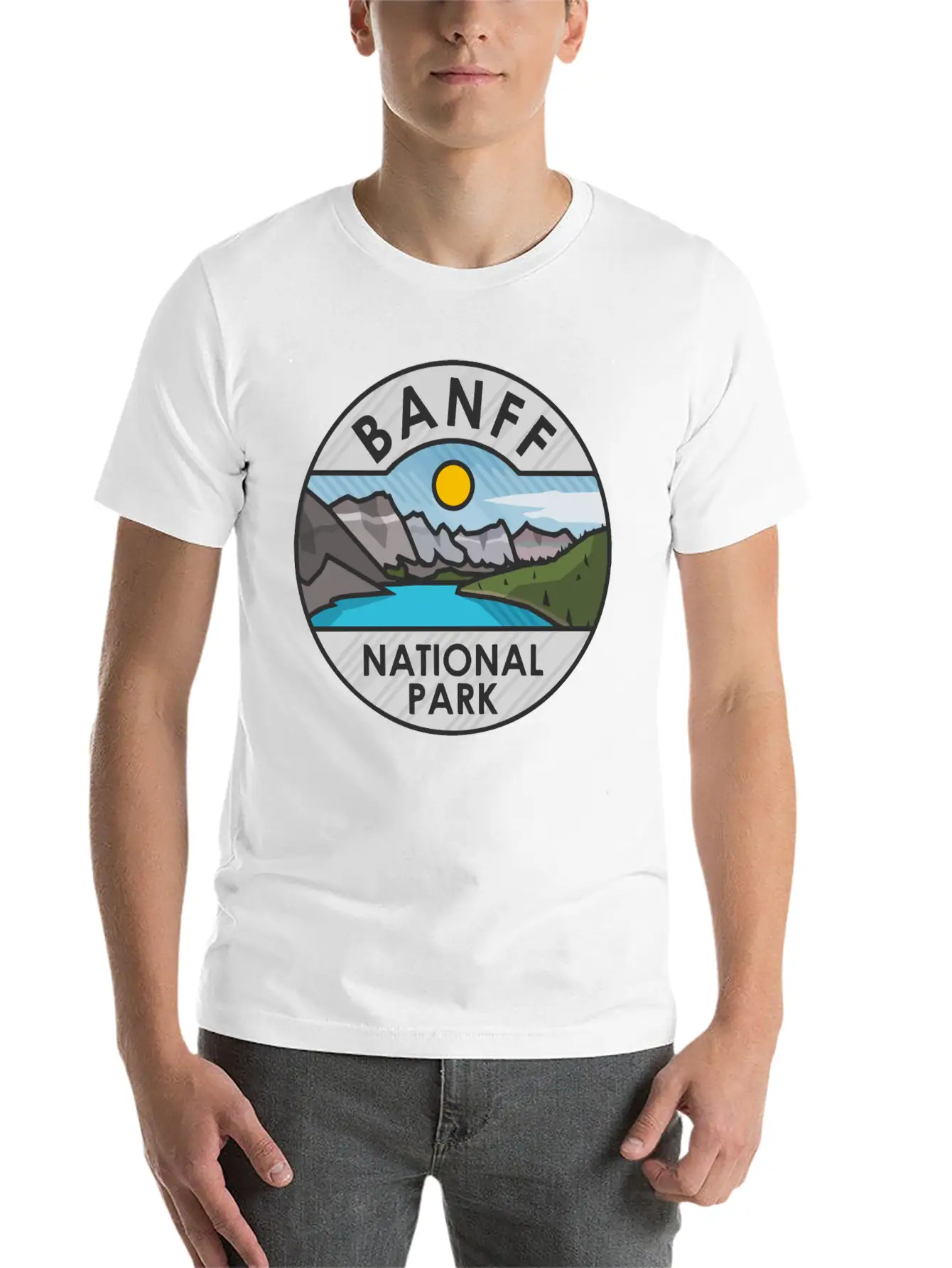 Banff National Park Basic Graphic T-Shirt ¨C Daily Comfort In Soft Cotton