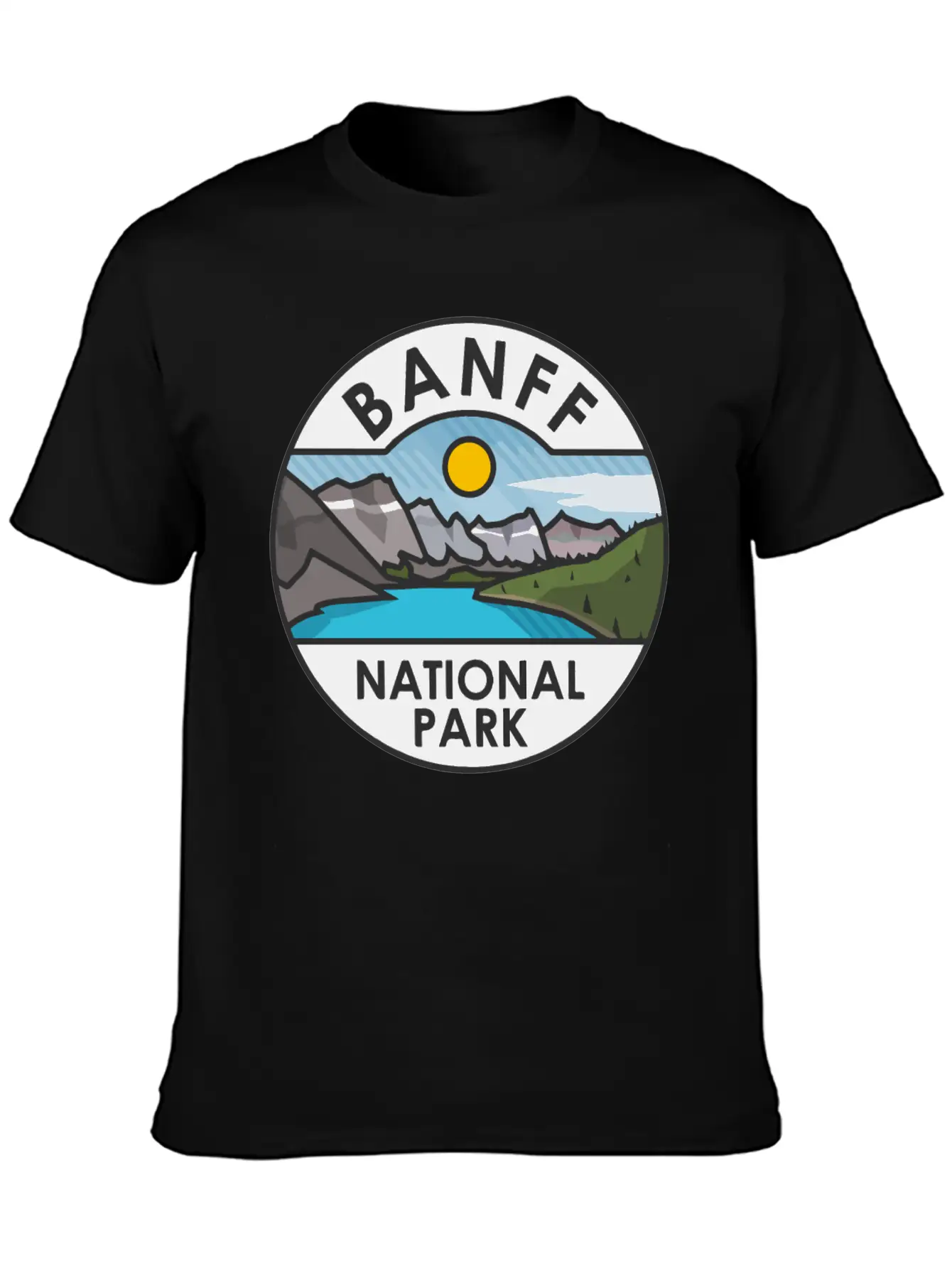 Banff National Park Basic Graphic T-Shirt ¨C Daily Comfort In Soft Cotton