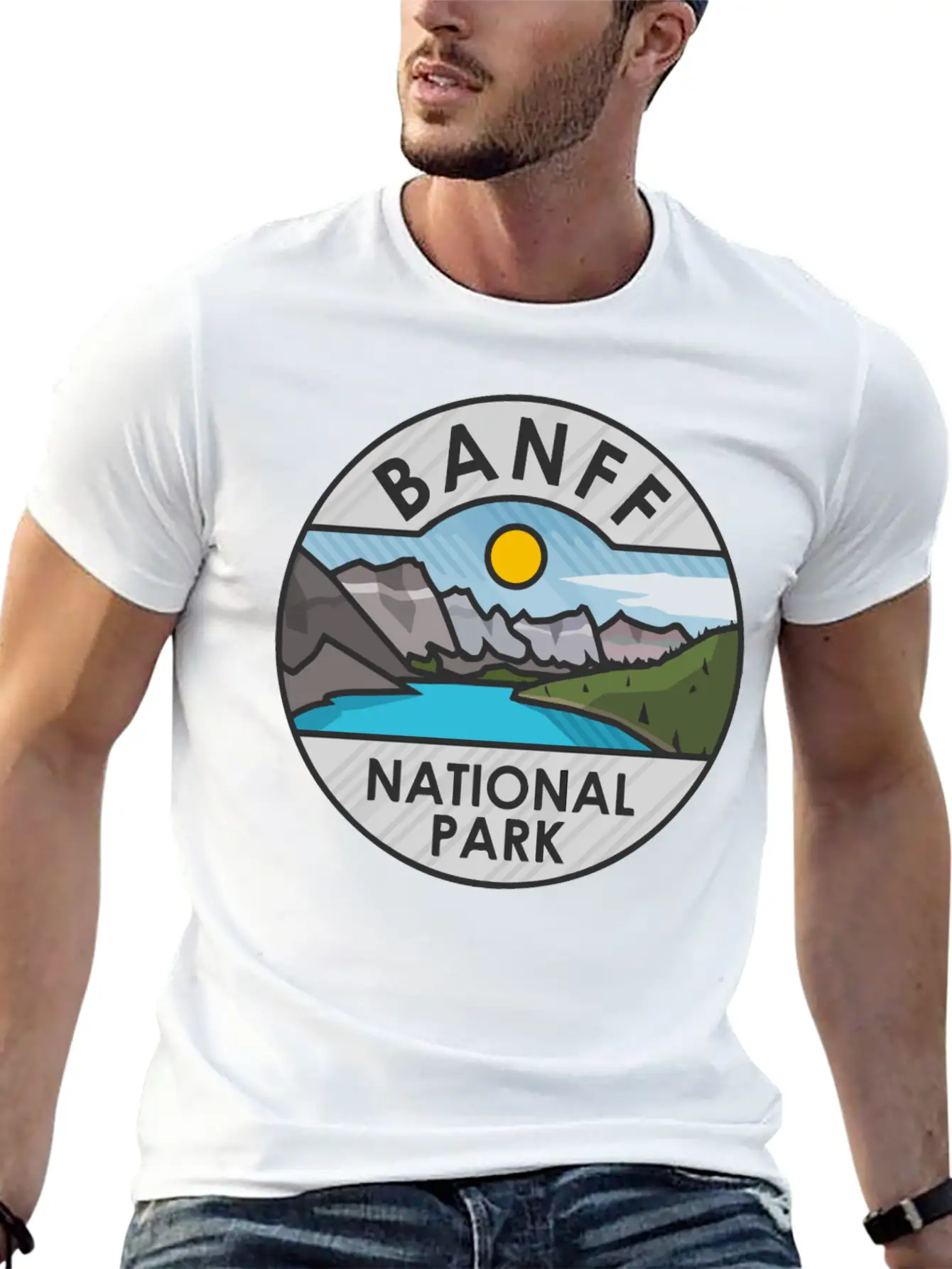 Banff National Park Basic Graphic T-Shirt ¨C Daily Comfort In Soft Cotton