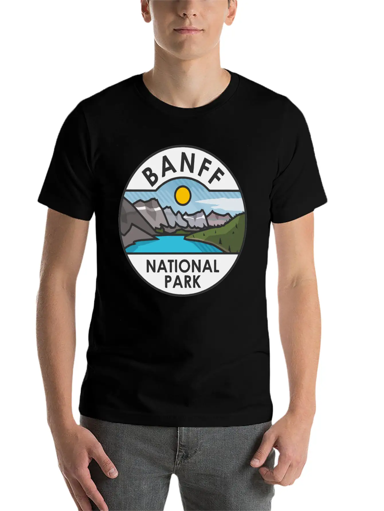 Banff National Park Basic Graphic T-Shirt ¨C Daily Comfort In Soft Cotton