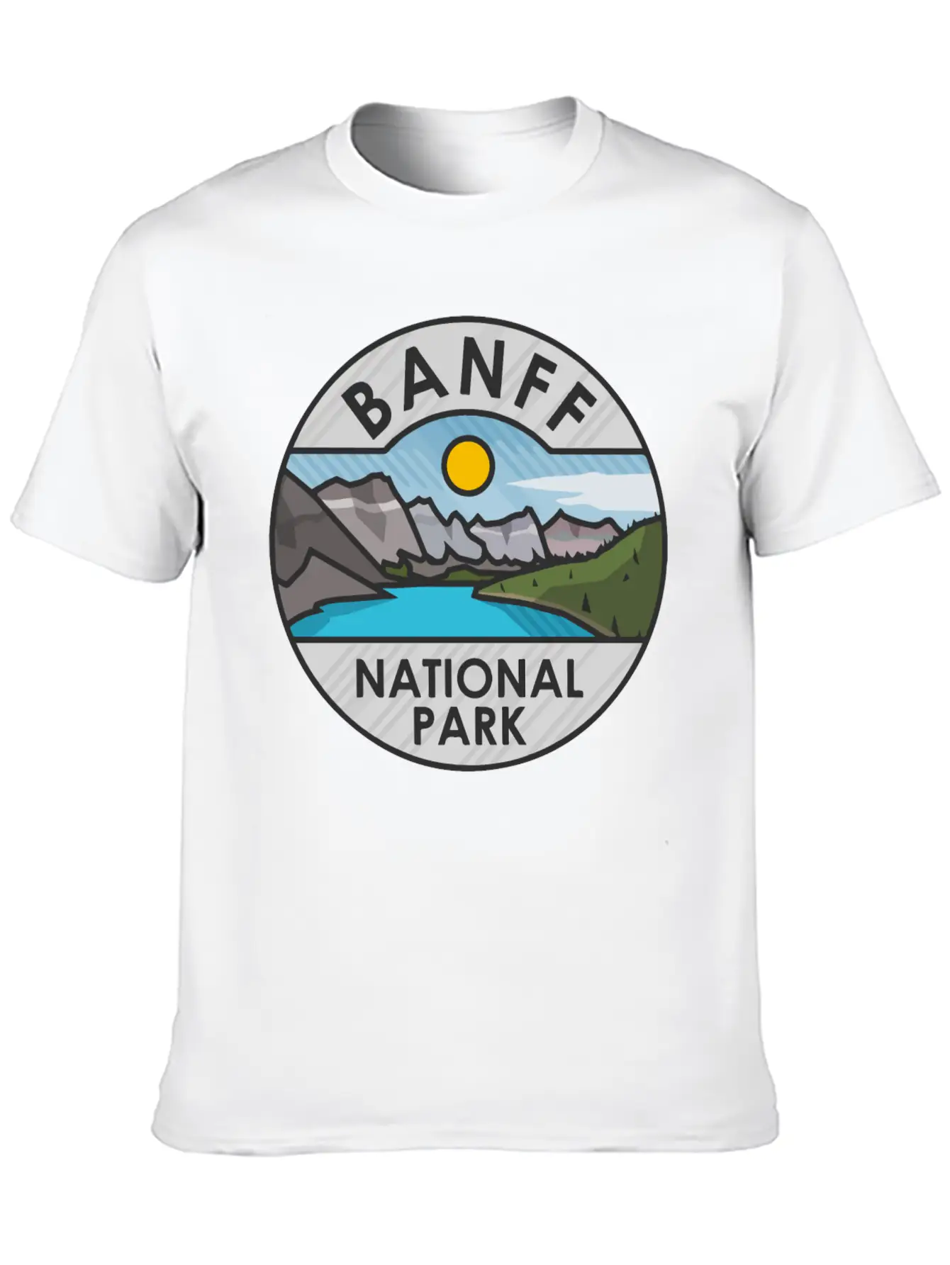 Banff National Park Basic Graphic T-Shirt ¨C Daily Comfort In Soft Cotton