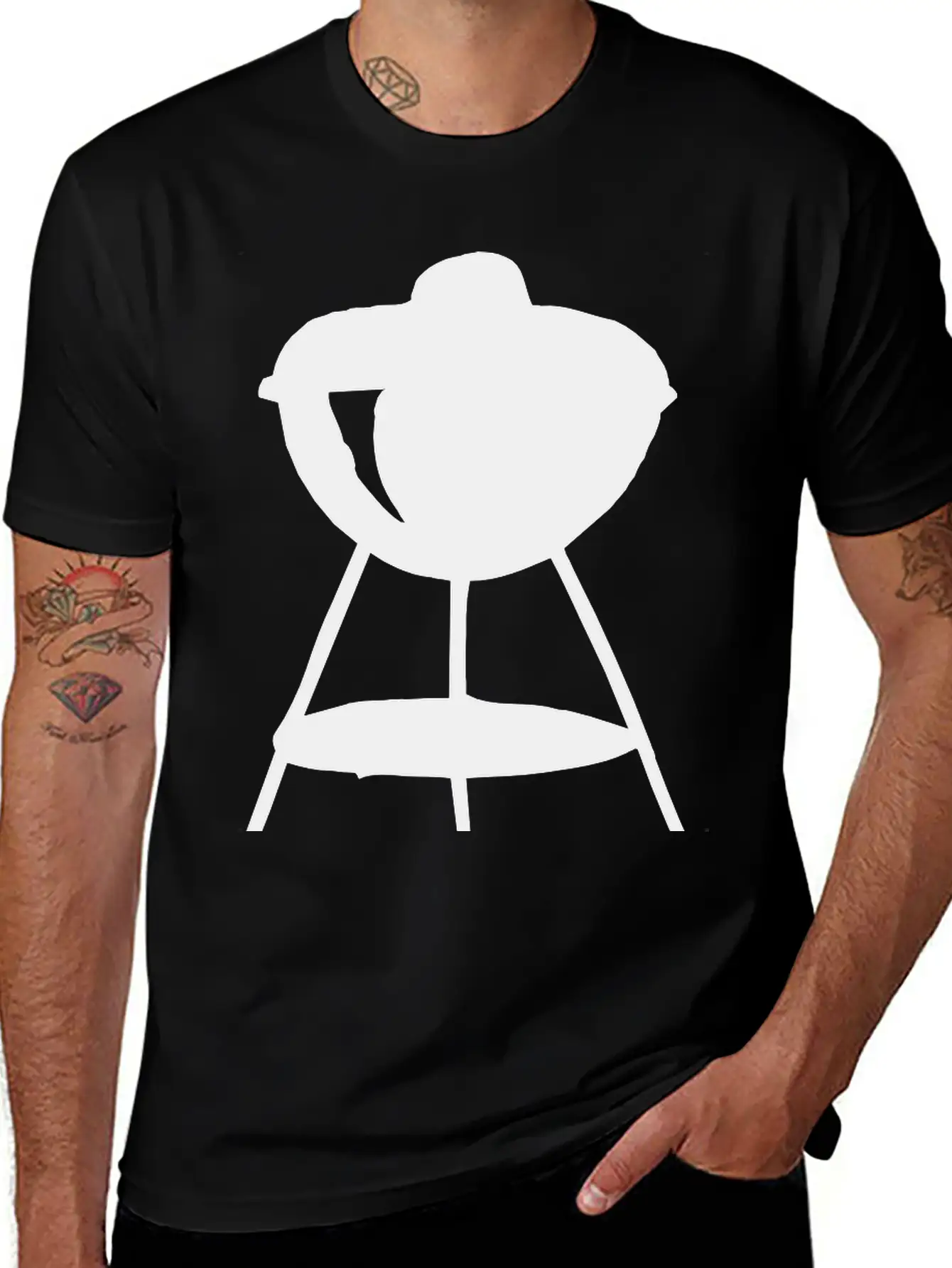 Barbeque Basic Graphic T-Shirt ¨C Daily Comfort In Soft Cotton
