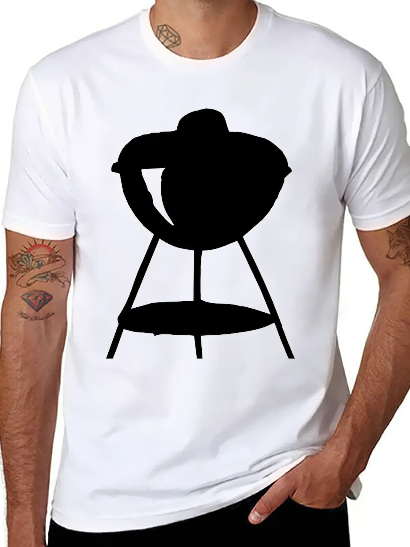 Barbeque Basic Graphic T-Shirt ¨C Daily Comfort In Soft Cotton