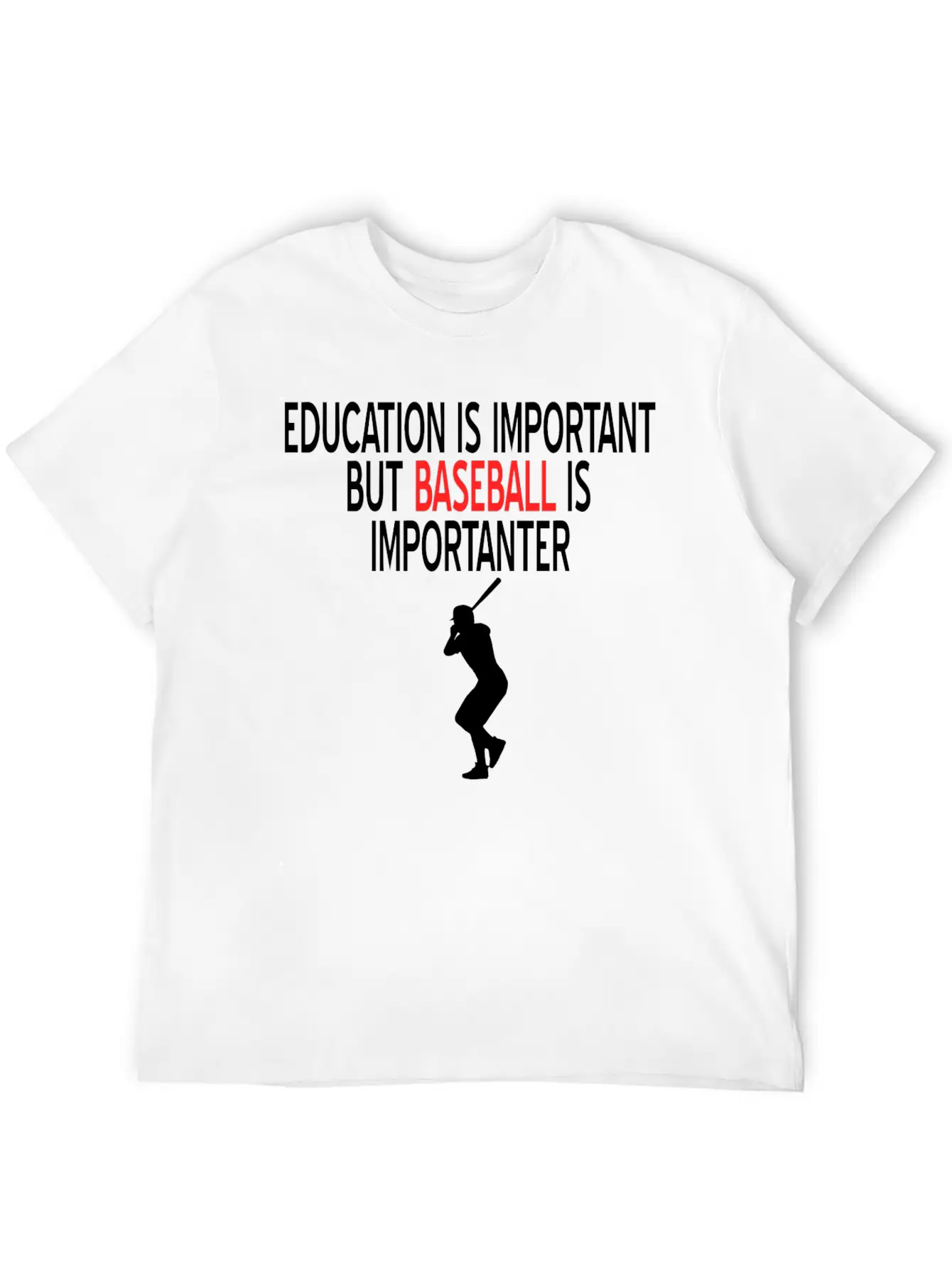 Baseball Bat Hibby Baseball Players Gift Idea Soft Cotton Short Sleeve Tee ¨C Unisex Wardrobe Staple