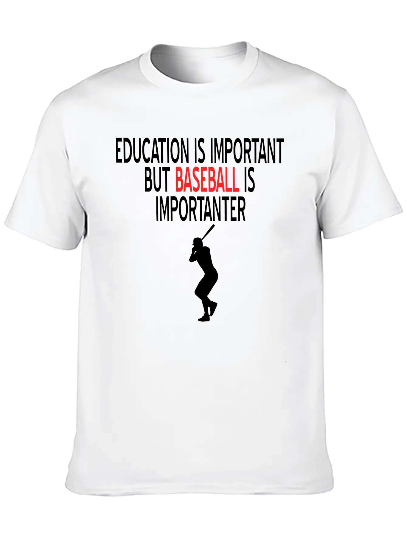 Baseball Bat Hibby Baseball Players Gift Idea Soft Cotton Short Sleeve Tee ¨C Unisex Wardrobe Staple