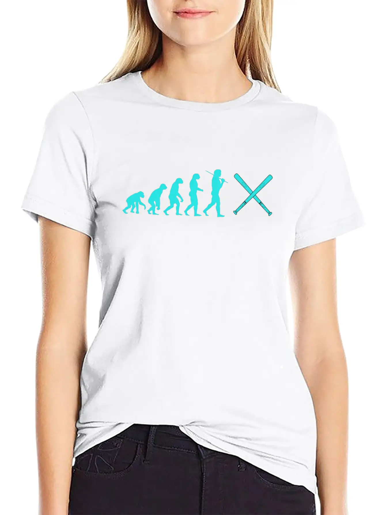 Baseball Evolution Design Homerun Pitch Evolution Basic Graphic T-Shirt ¨C Daily Comfort In Soft Cotton