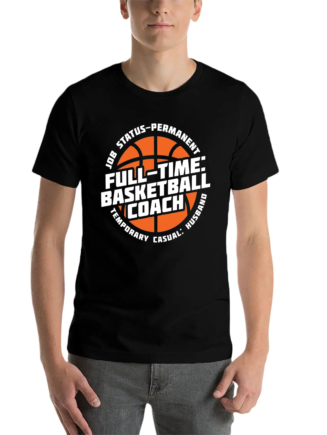 Basketball Coach Essential Cotton Tee For Daily Outfits ¨C Unisex Style
