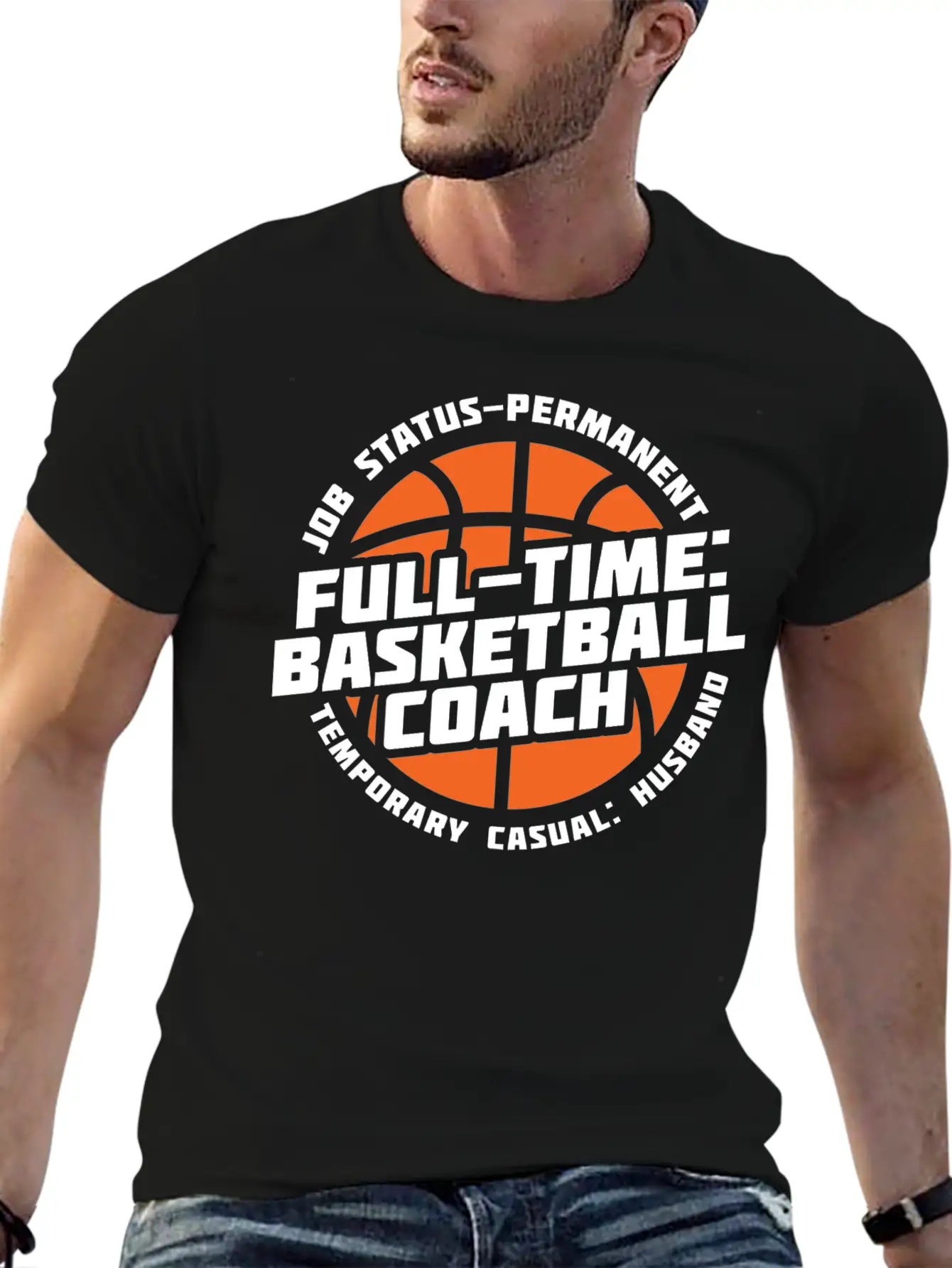 Basketball Coach Essential Cotton Tee For Daily Outfits ¨C Unisex Style
