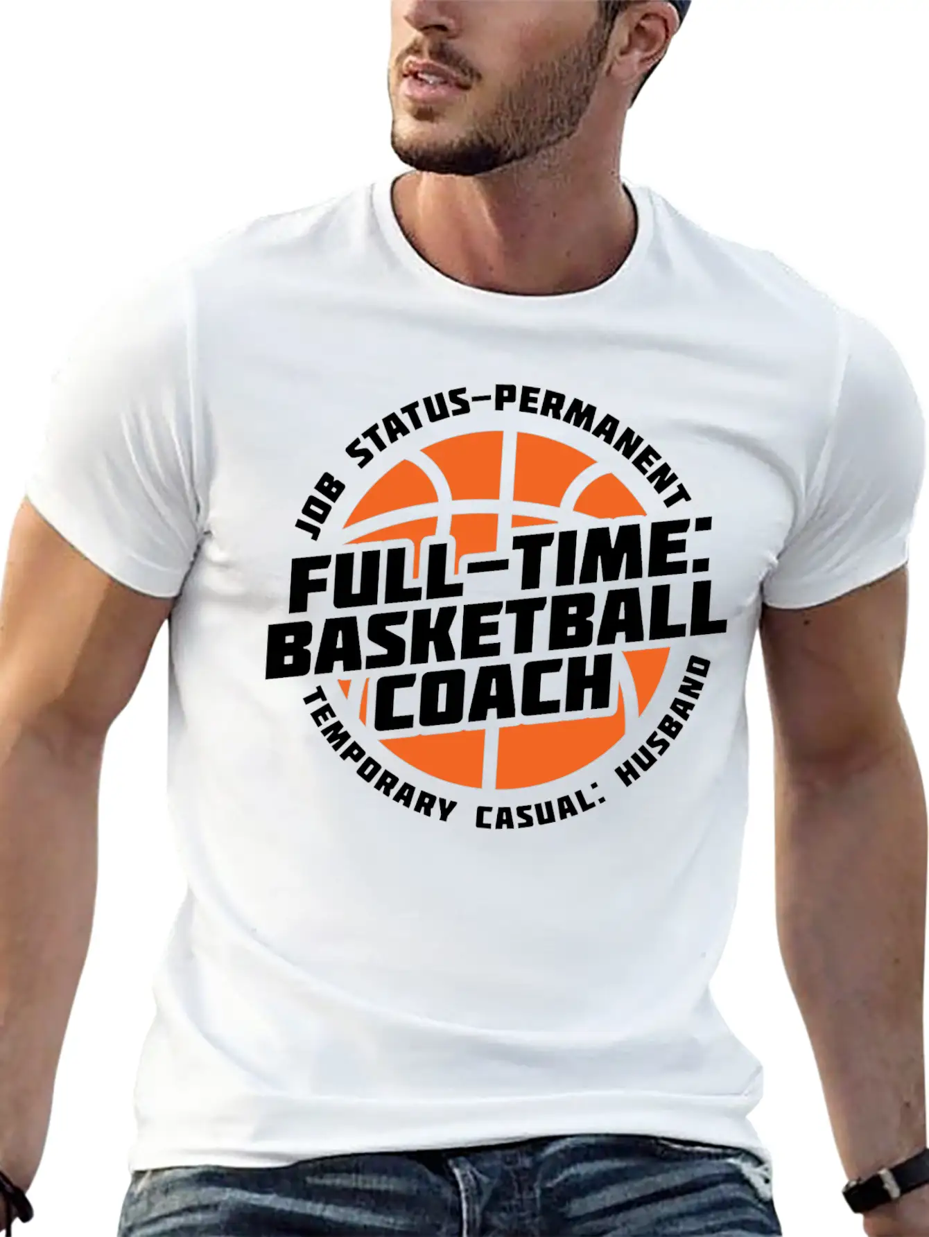 Basketball Coach Essential Cotton Tee For Daily Outfits ¨C Unisex Style