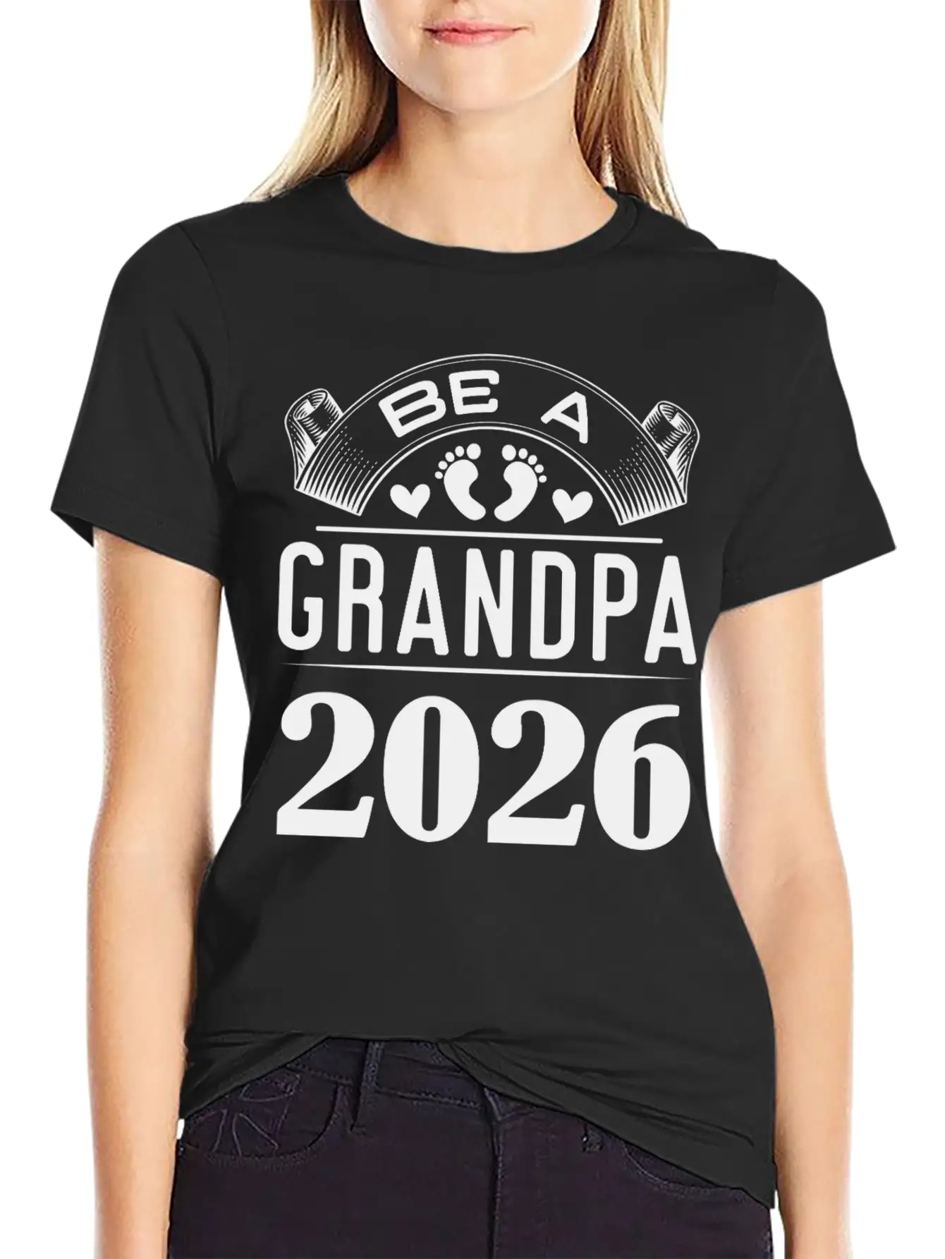 Be A Grandpa 2026 New Arrival Announcement Essential Cotton Tee For Daily Outfits ¨C Unisex Style