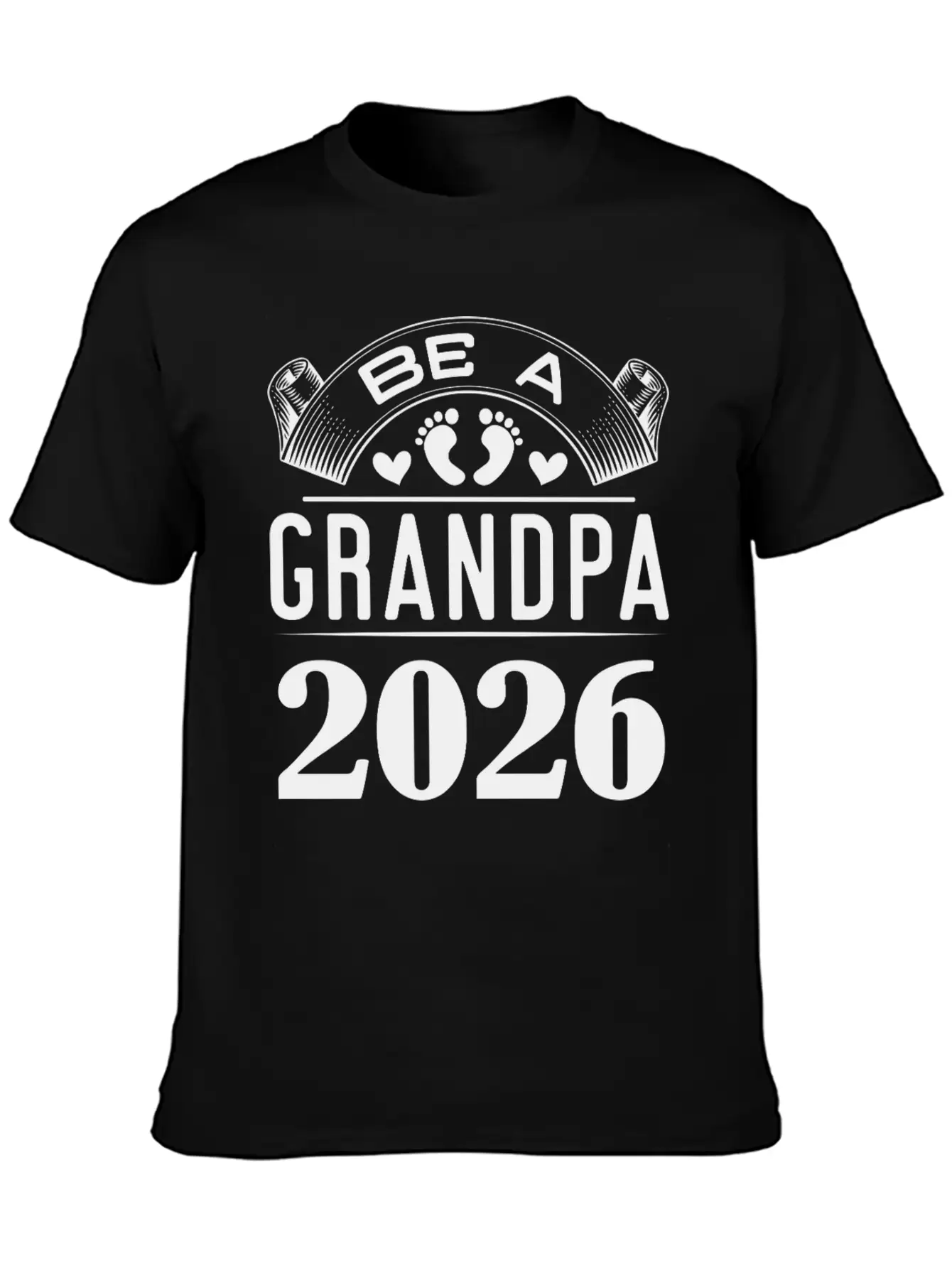Be A Grandpa 2026 New Arrival Announcement Essential Cotton Tee For Daily Outfits ¨C Unisex Style
