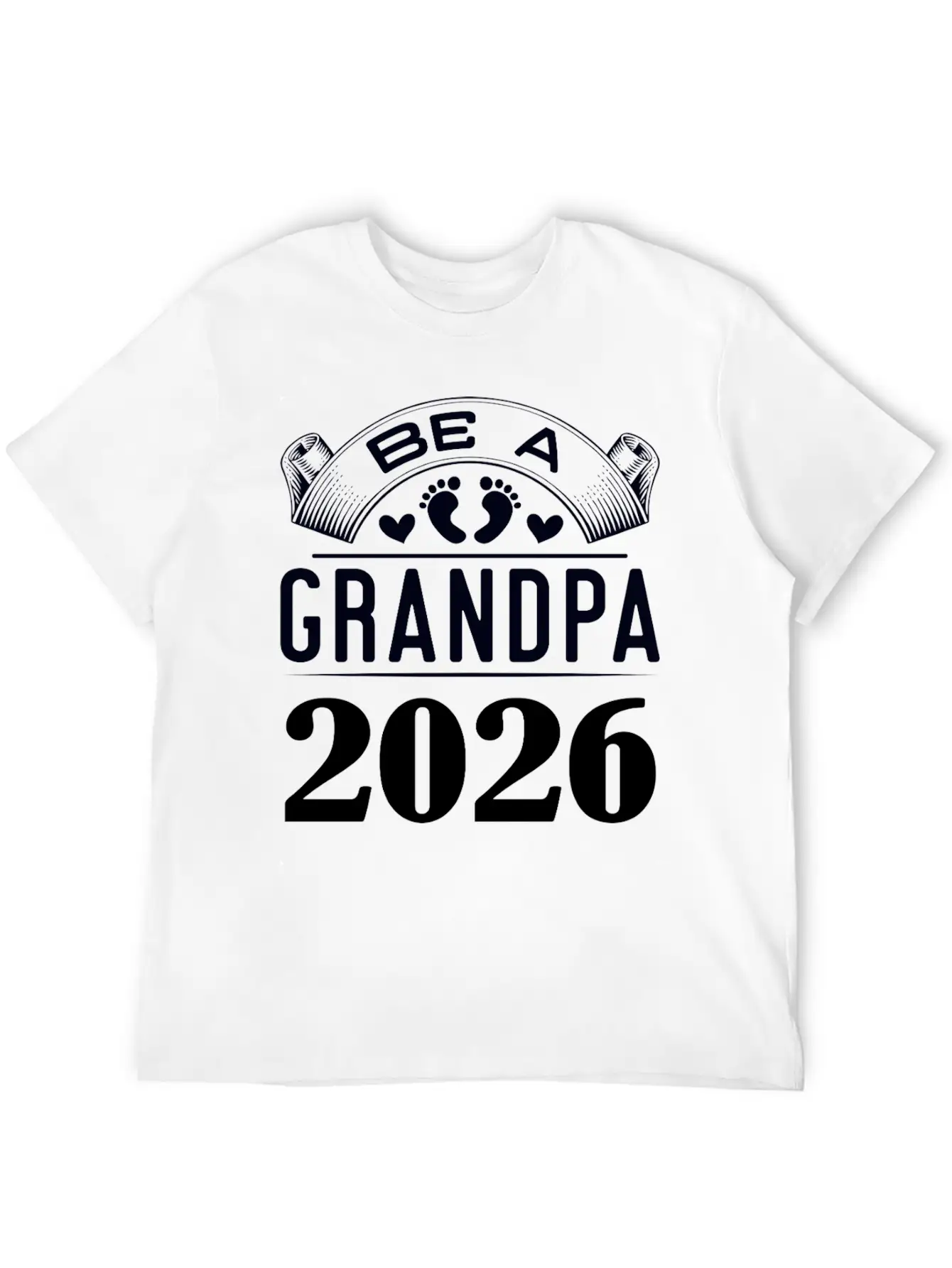 Be A Grandpa 2026 New Arrival Announcement Essential Cotton Tee For Daily Outfits ¨C Unisex Style