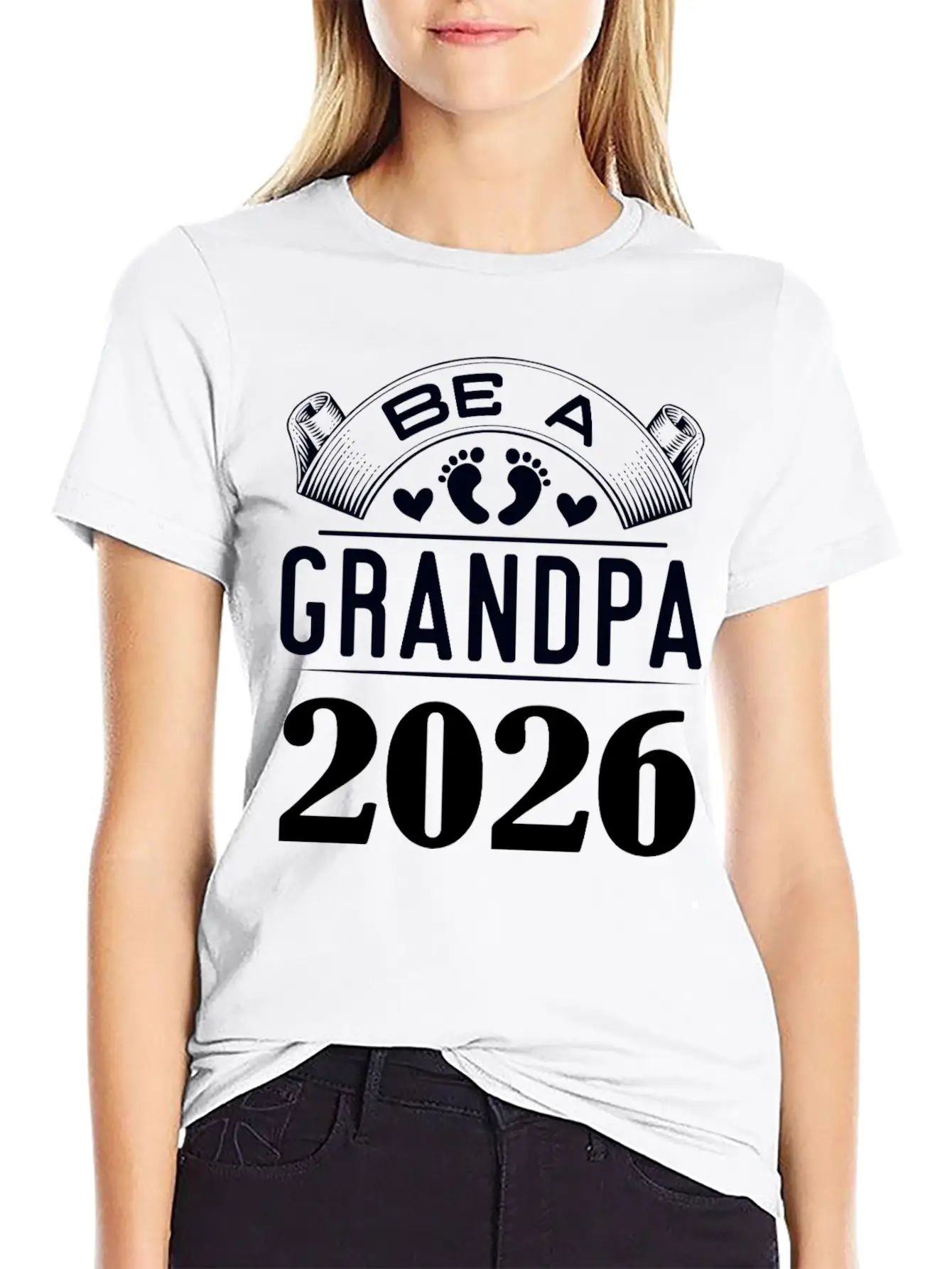 Be A Grandpa 2026 New Arrival Announcement Essential Cotton Tee For Daily Outfits ¨C Unisex Style