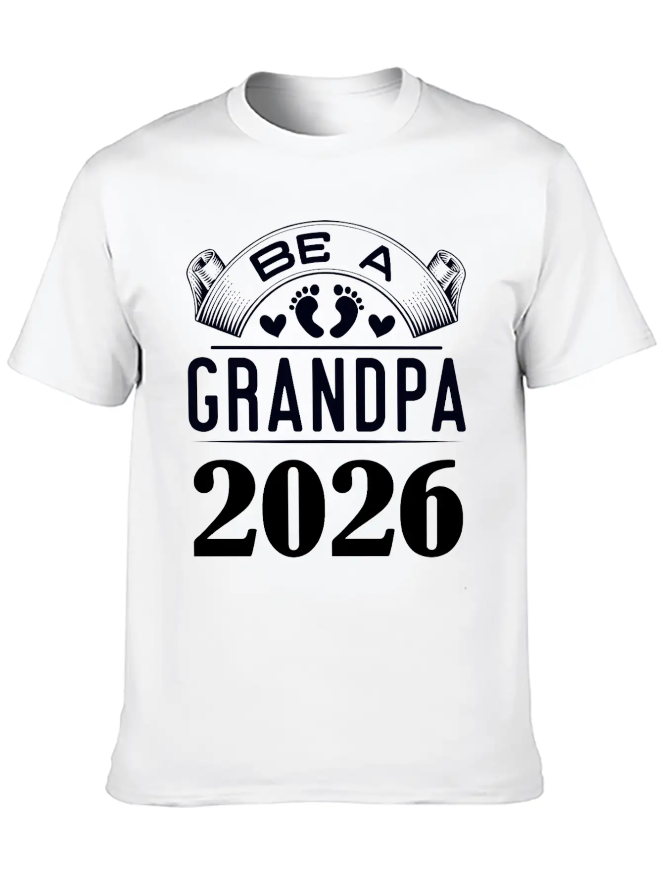 Be A Grandpa 2026 New Arrival Announcement Essential Cotton Tee For Daily Outfits ¨C Unisex Style