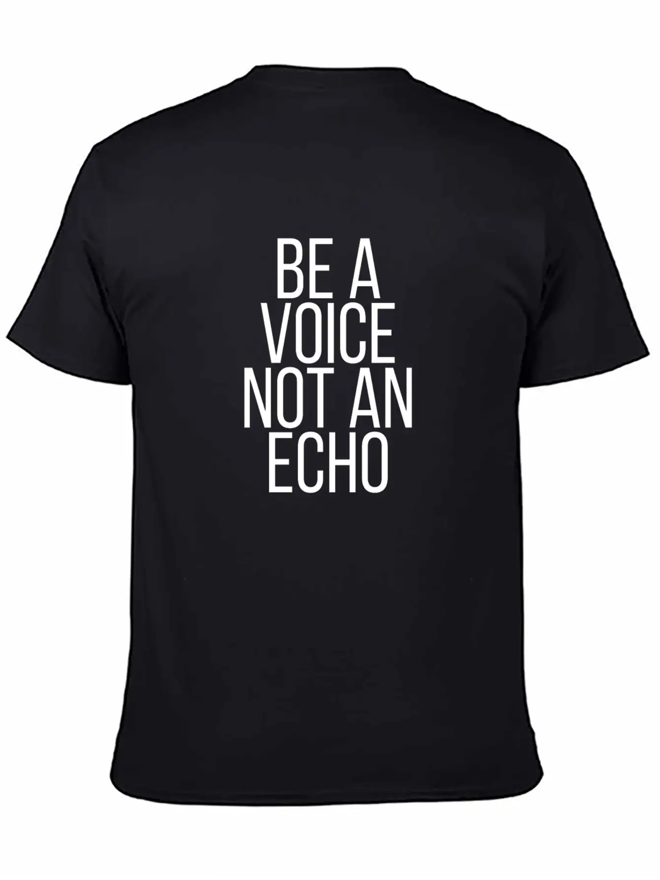 Be A Voice Not An Echo Soft Cotton Short Sleeve Tee ¨C Unisex Wardrobe Staple