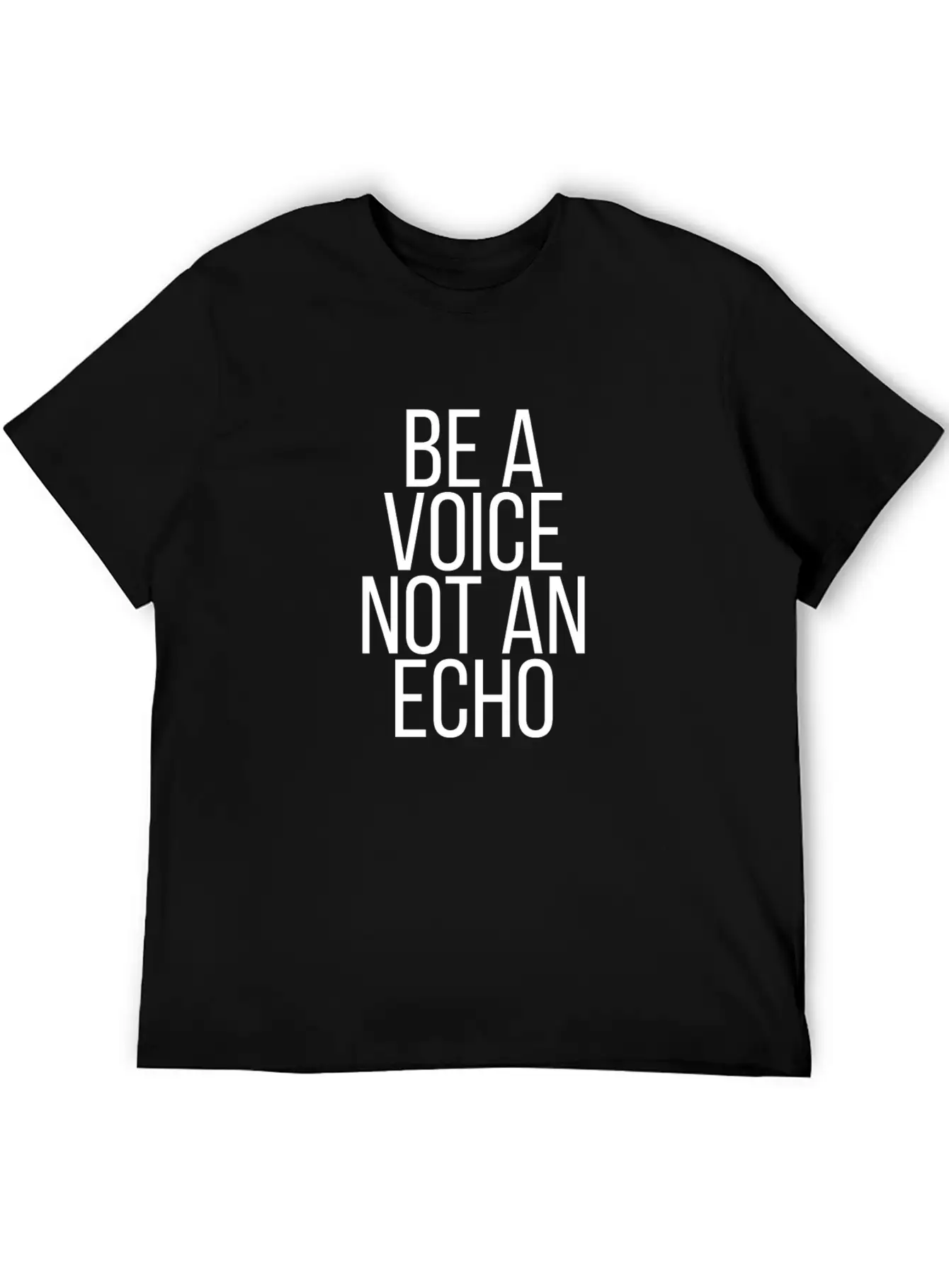 Be A Voice Not An Echo Soft Cotton Short Sleeve Tee ¨C Unisex Wardrobe Staple