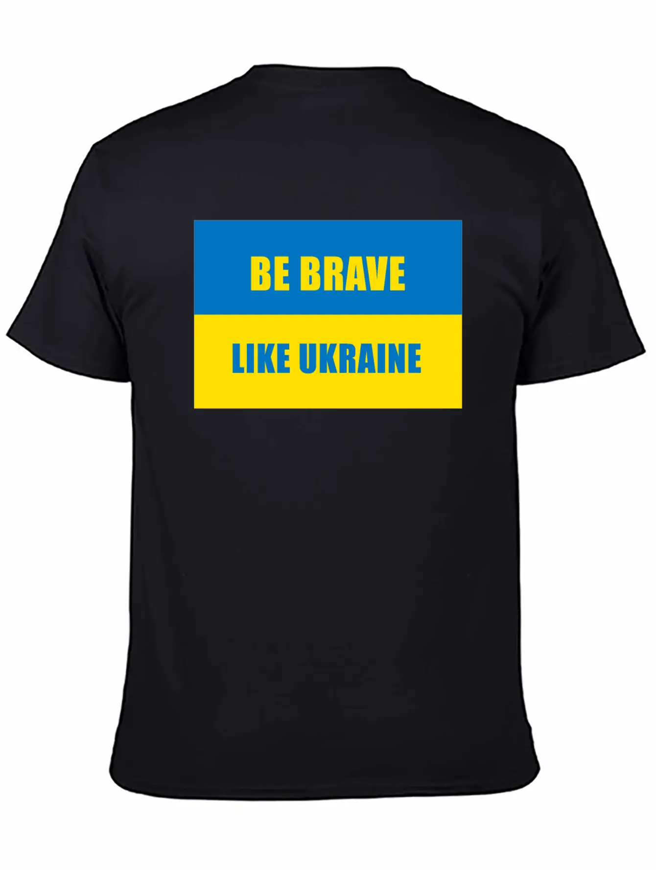 Be Brave Like Ukraine Basic Graphic T-Shirt ¨C Daily Comfort In Soft Cotton