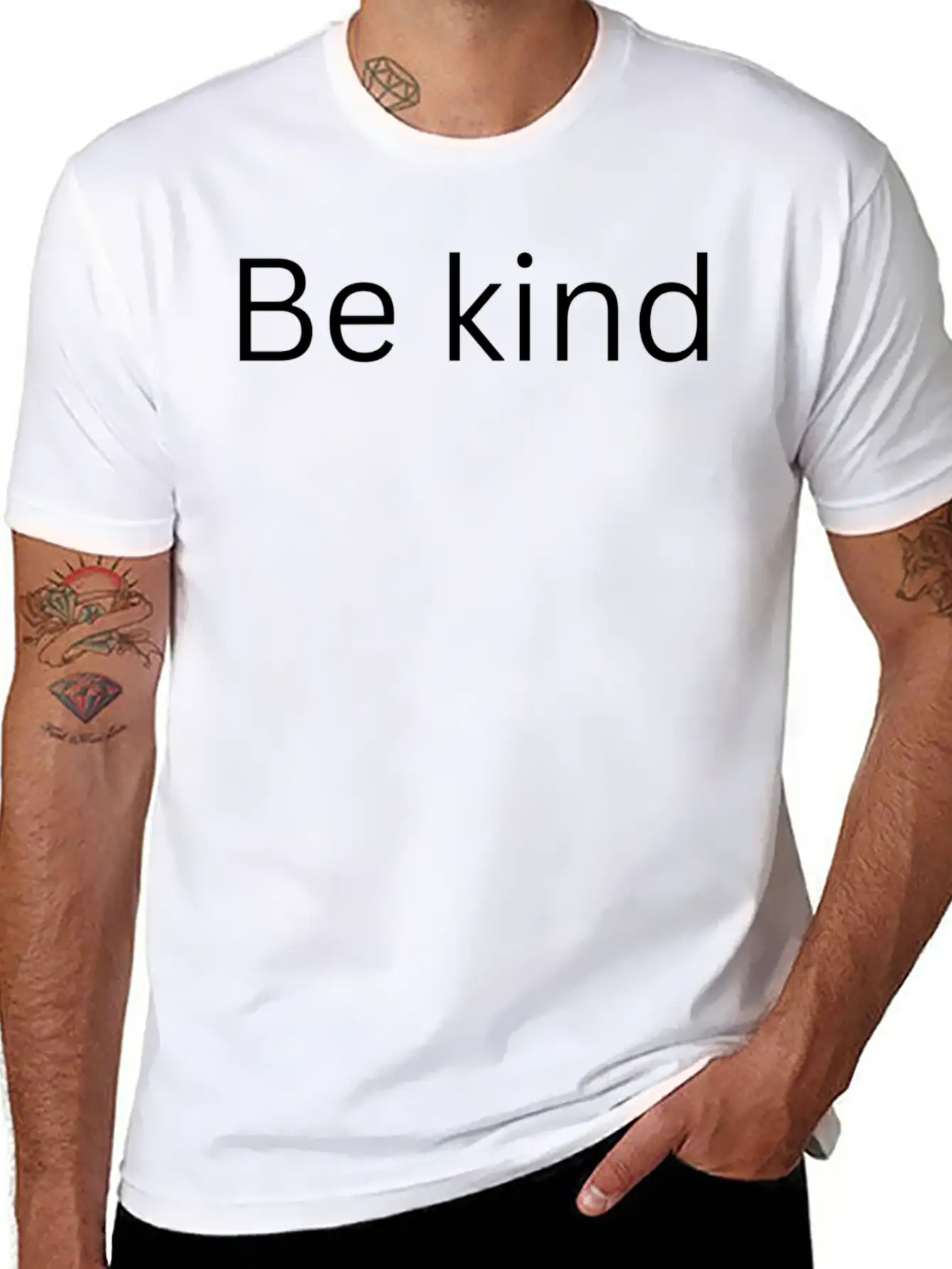 Be Kind Basic Graphic T-Shirt ¨C Daily Comfort In Soft Cotton