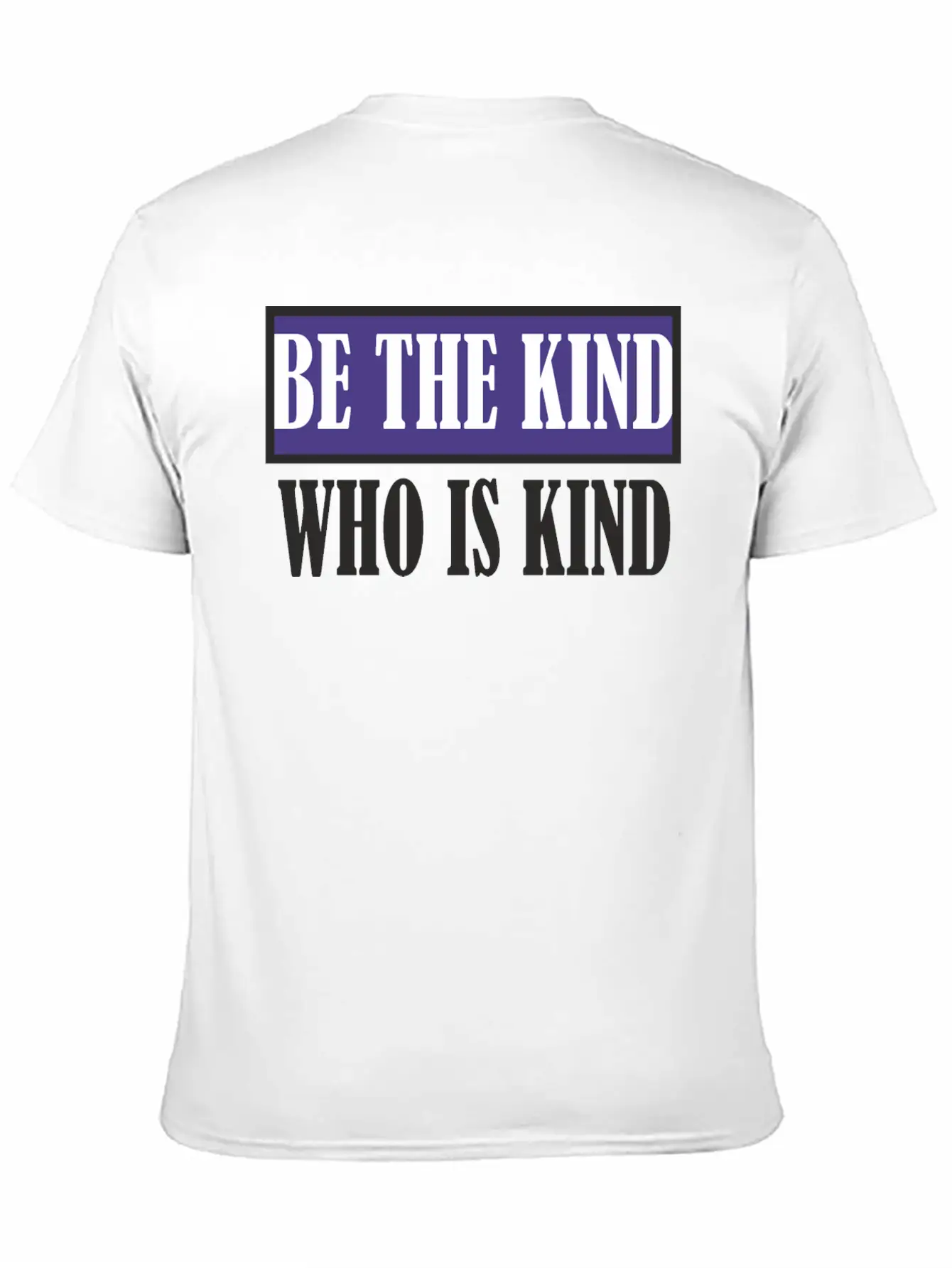 Be Kind Soft Cotton Short Sleeve Tee ¨C Unisex Wardrobe Staple