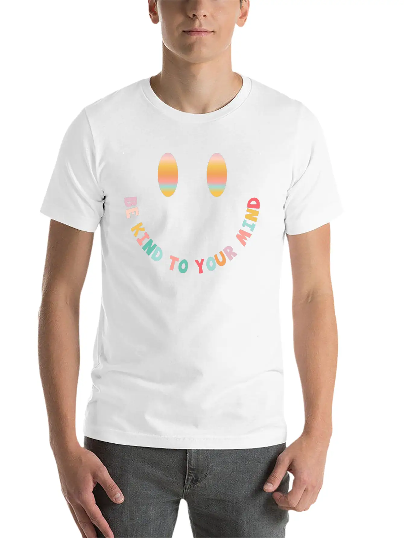 Be Kind To Your Mind Basic Graphic T-Shirt ¨C Daily Comfort In Soft Cotton
