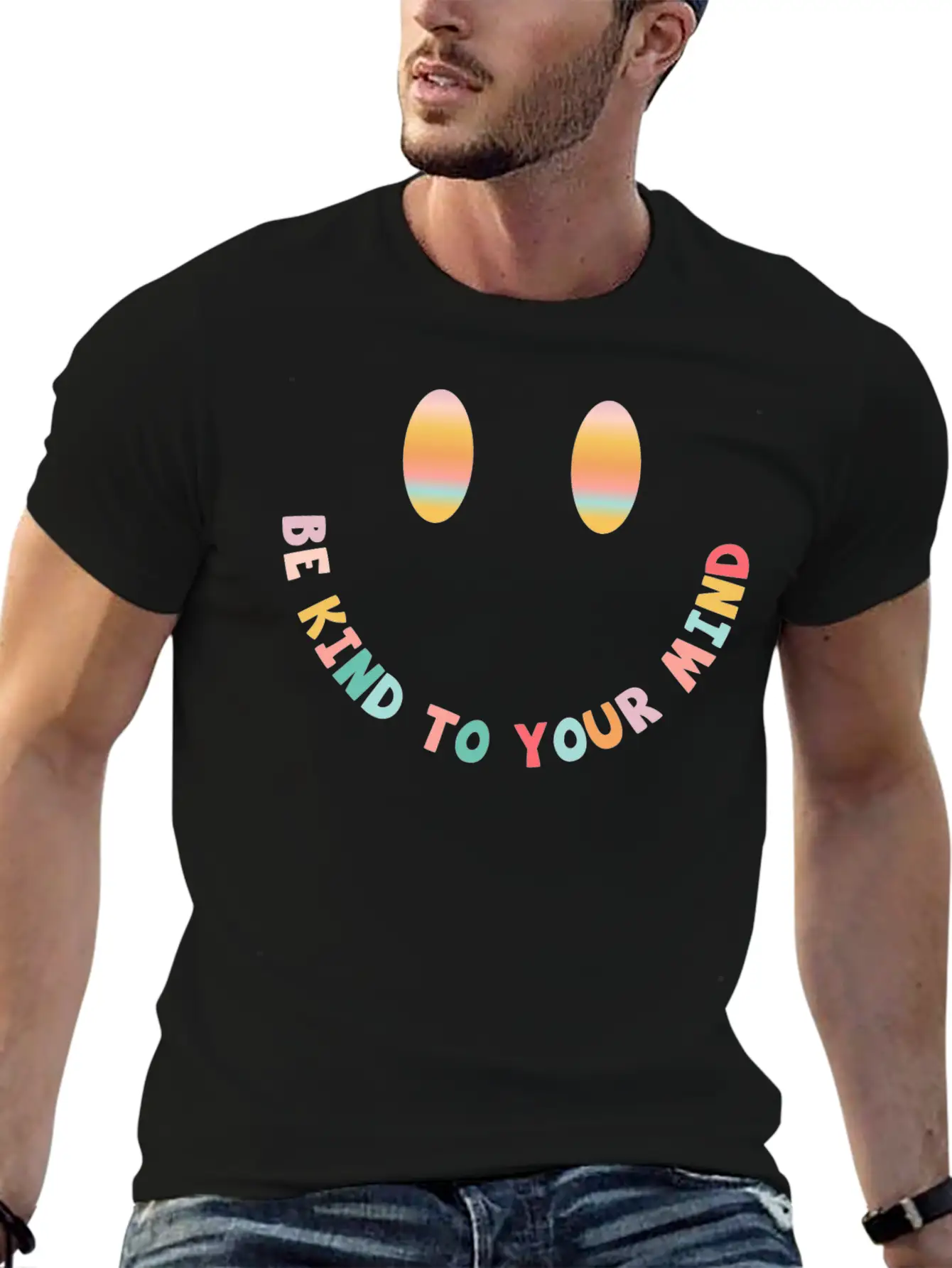 Be Kind To Your Mind Basic Graphic T-Shirt ¨C Daily Comfort In Soft Cotton