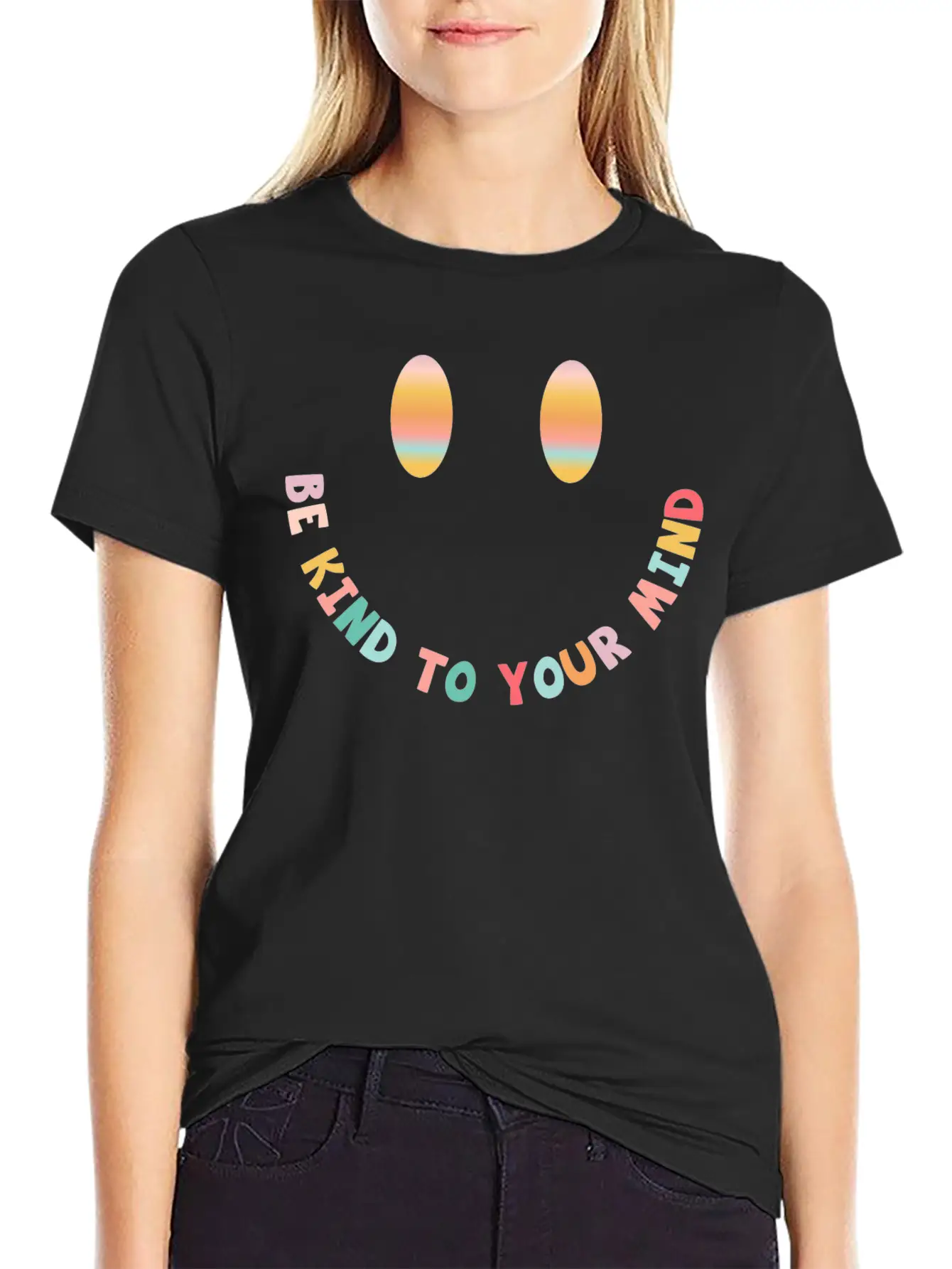 Be Kind To Your Mind Basic Graphic T-Shirt ¨C Daily Comfort In Soft Cotton