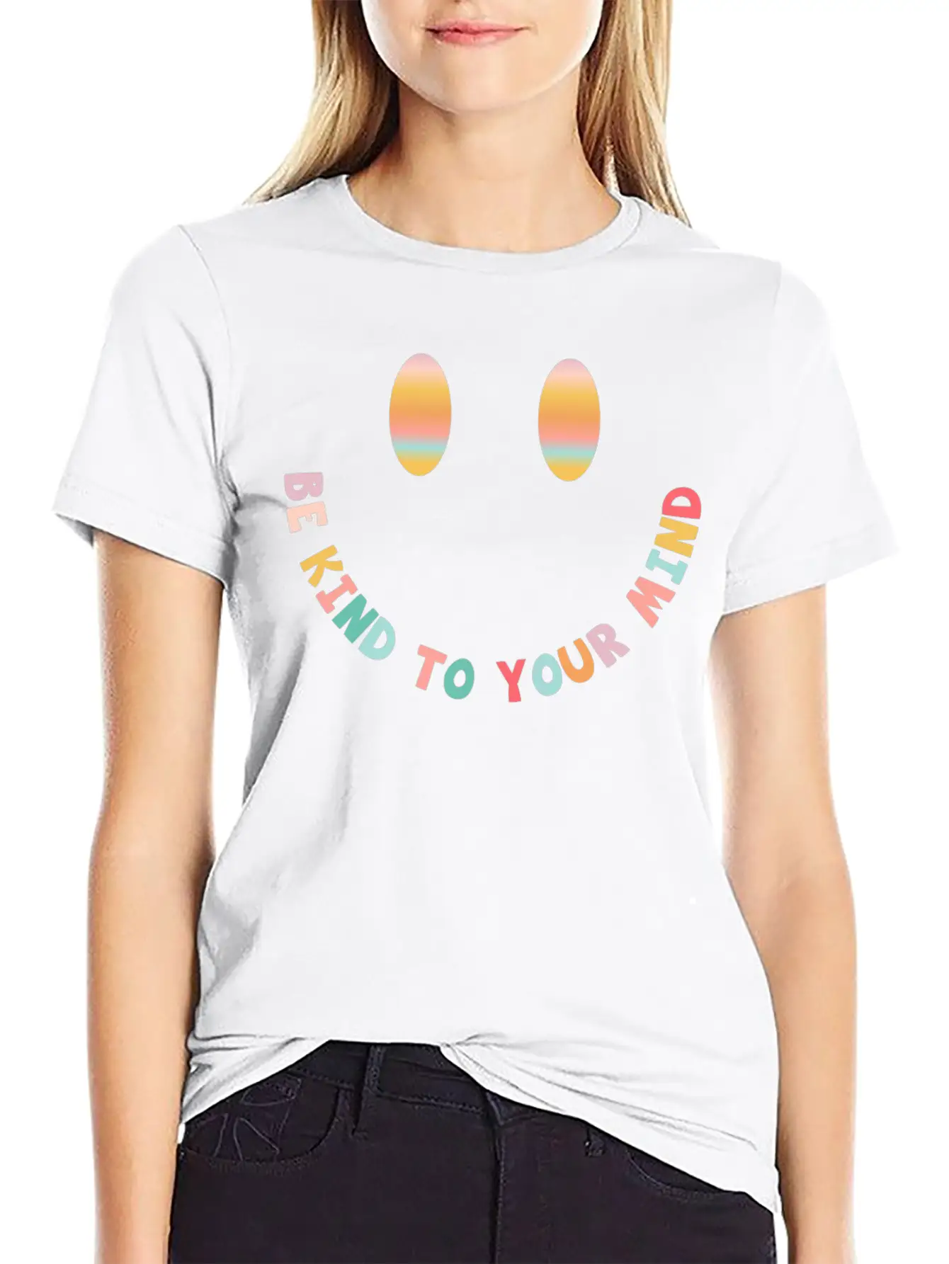 Be Kind To Your Mind Basic Graphic T-Shirt ¨C Daily Comfort In Soft Cotton