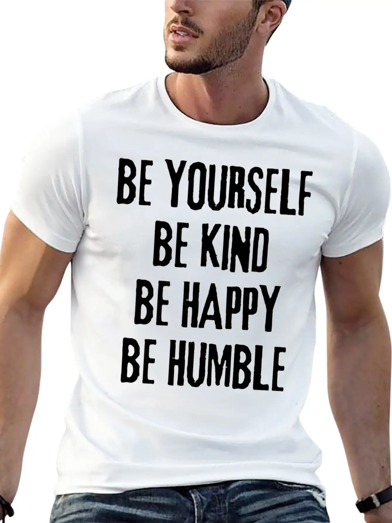Be Yourself Essential Cotton Tee For Daily Outfits ¨C Unisex Style