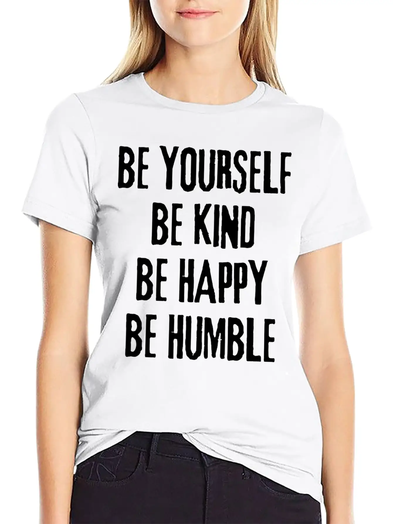 Be Yourself Essential Cotton Tee For Daily Outfits ¨C Unisex Style