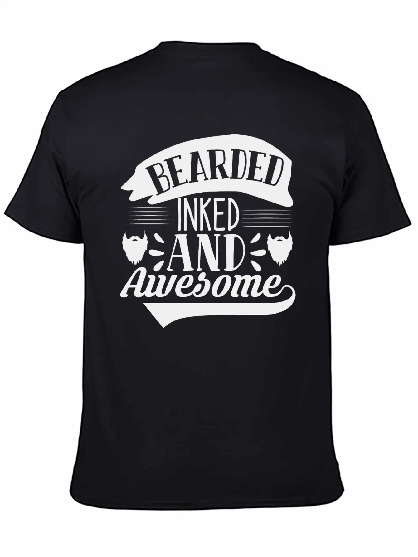 Bearded Inked And Awesome Soft Cotton Short Sleeve Tee ¨C Unisex Wardrobe Staple