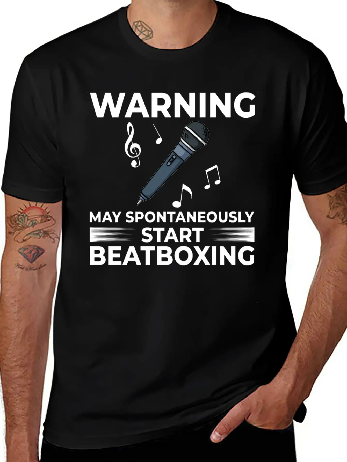 Beatboxing Music Challenge Beat Beatbox Soft Cotton Short Sleeve Tee ¨C Unisex Wardrobe Staple