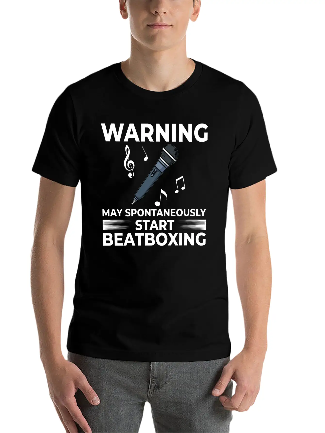 Beatboxing Music Challenge Beat Beatbox Soft Cotton Short Sleeve Tee ¨C Unisex Wardrobe Staple