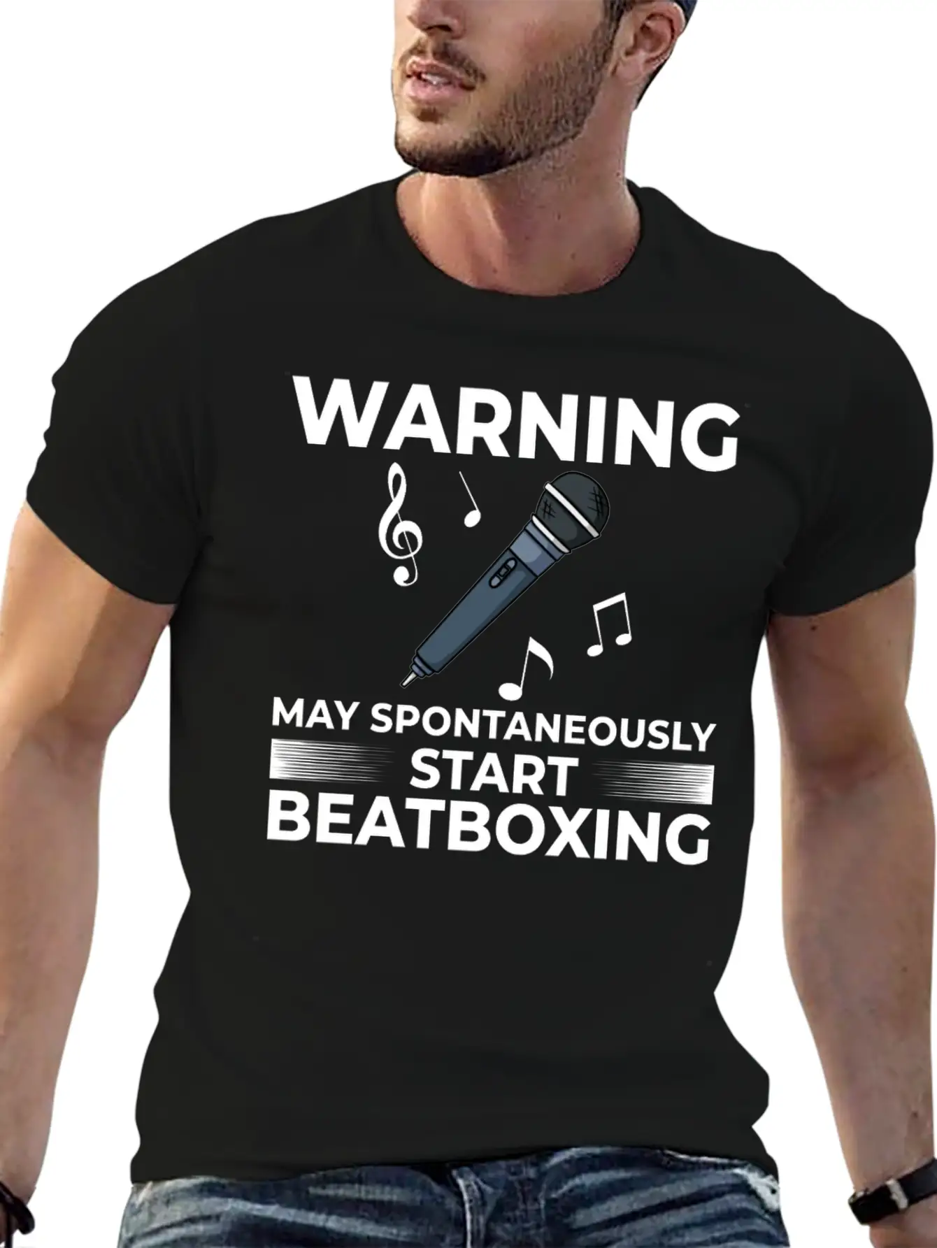 Beatboxing Music Challenge Beat Beatbox Soft Cotton Short Sleeve Tee ¨C Unisex Wardrobe Staple