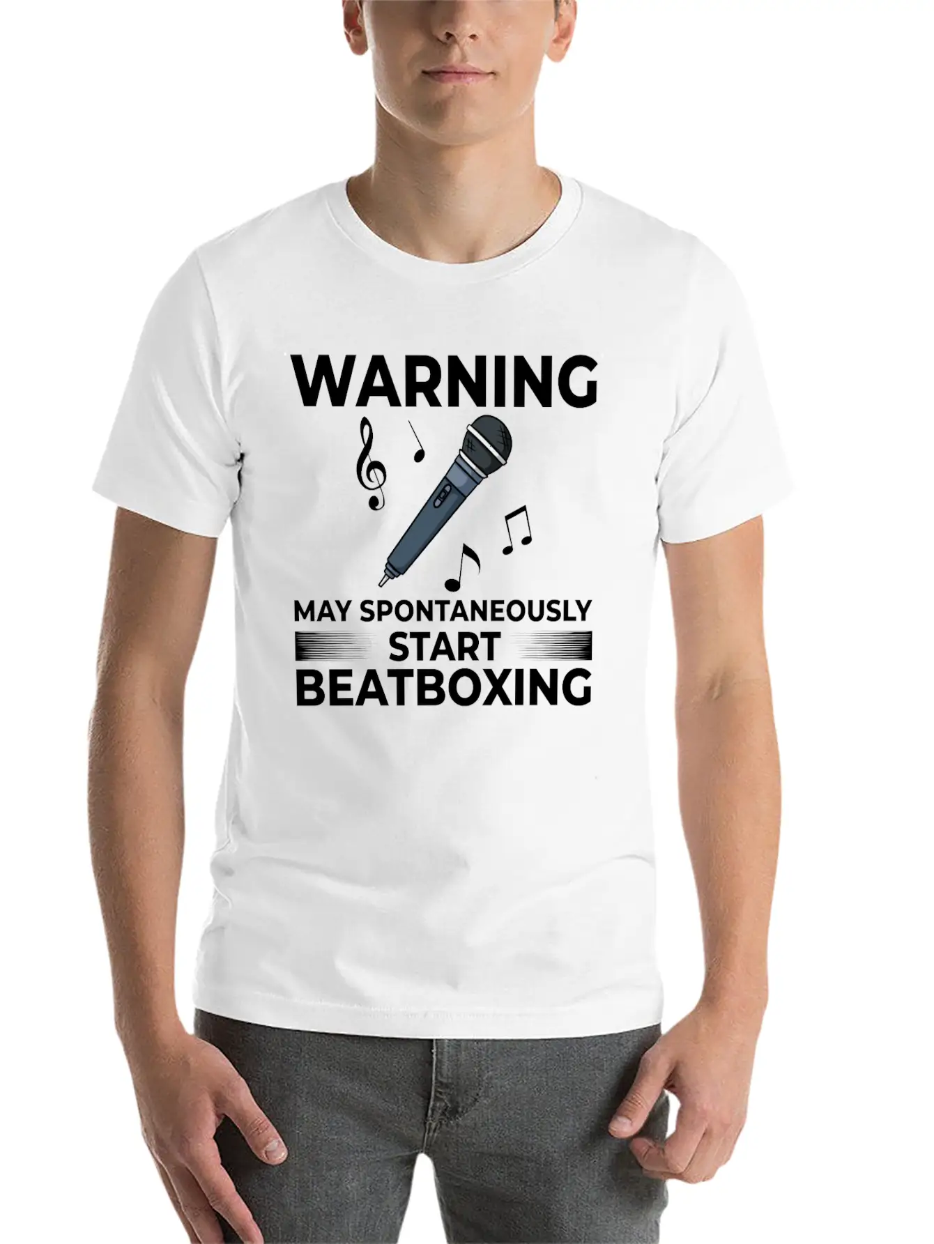 Beatboxing Music Challenge Beat Beatbox Soft Cotton Short Sleeve Tee ¨C Unisex Wardrobe Staple