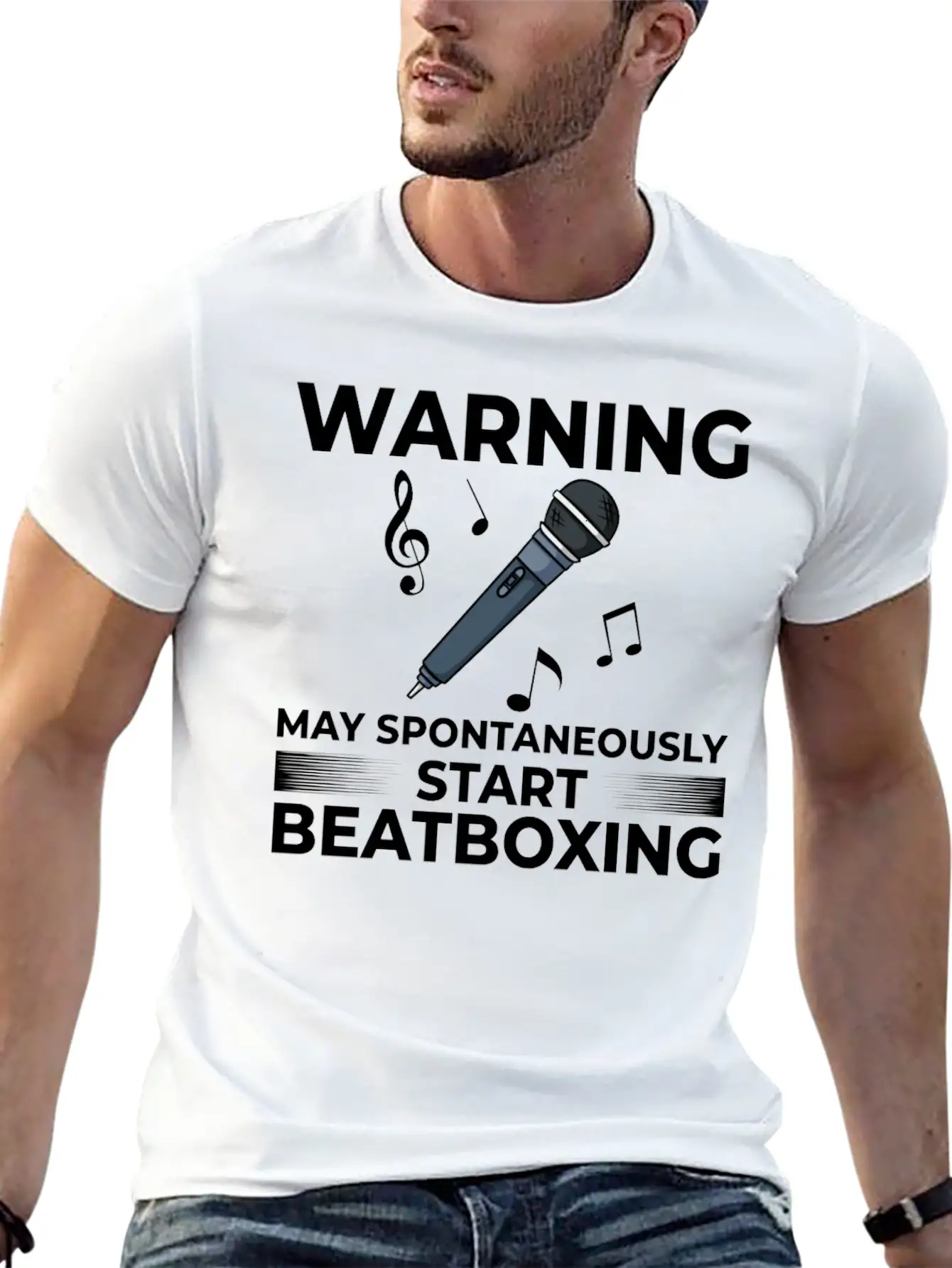 Beatboxing Music Challenge Beat Beatbox Soft Cotton Short Sleeve Tee ¨C Unisex Wardrobe Staple