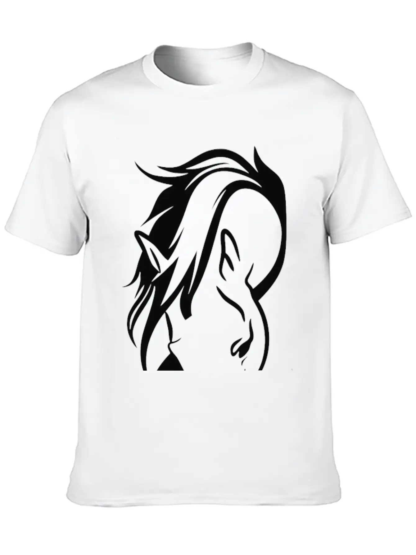 Beautiful Horse Essential Cotton Tee For Daily Outfits ¨C Unisex Style