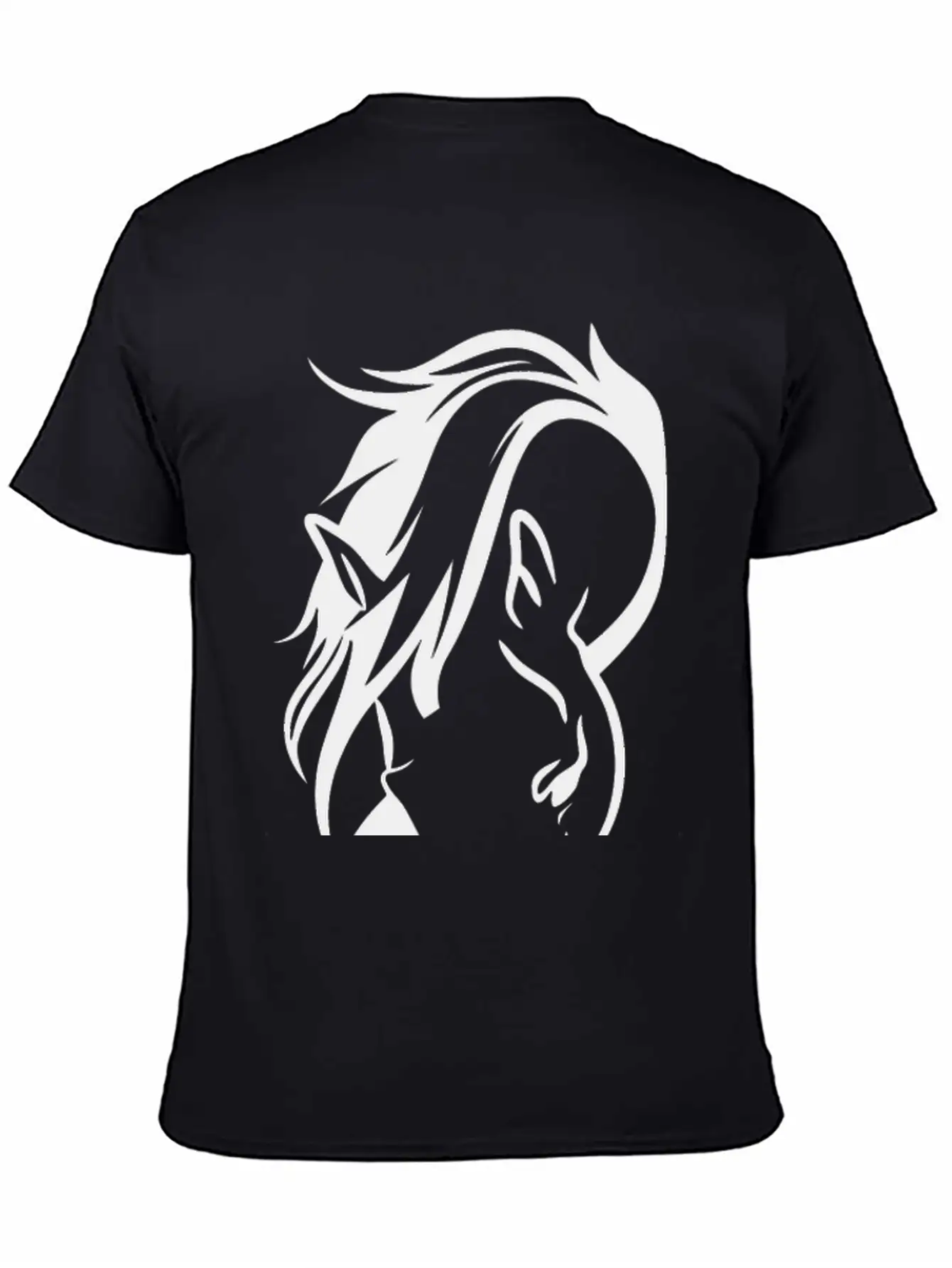 Beautiful Horse Essential Cotton Tee For Daily Outfits ¨C Unisex Style