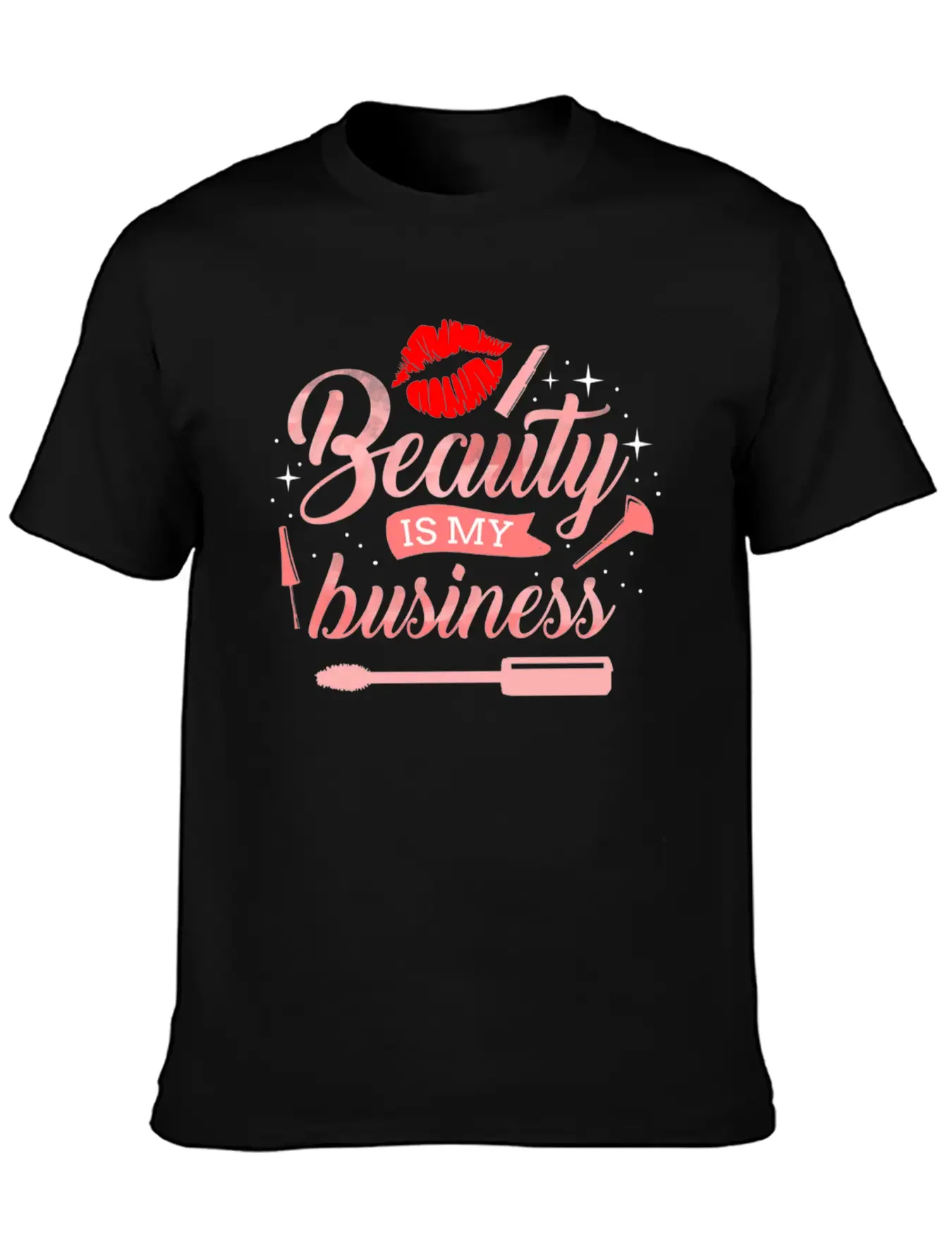 Beauty Is My Business For Makeup Artist Soft Cotton Short Sleeve Tee ¨C Unisex Wardrobe Staple