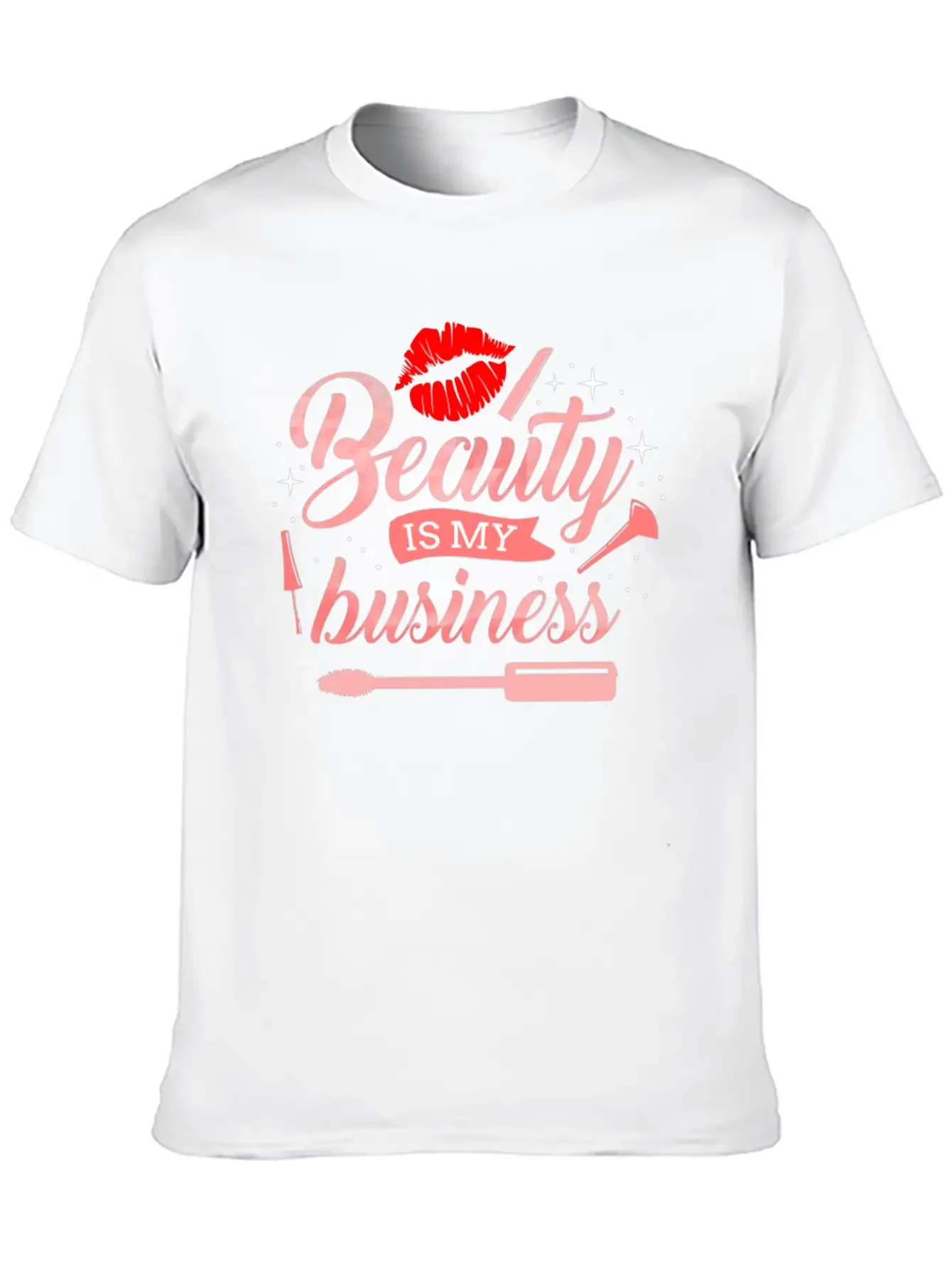 Beauty Is My Business For Makeup Artist Soft Cotton Short Sleeve Tee ¨C Unisex Wardrobe Staple