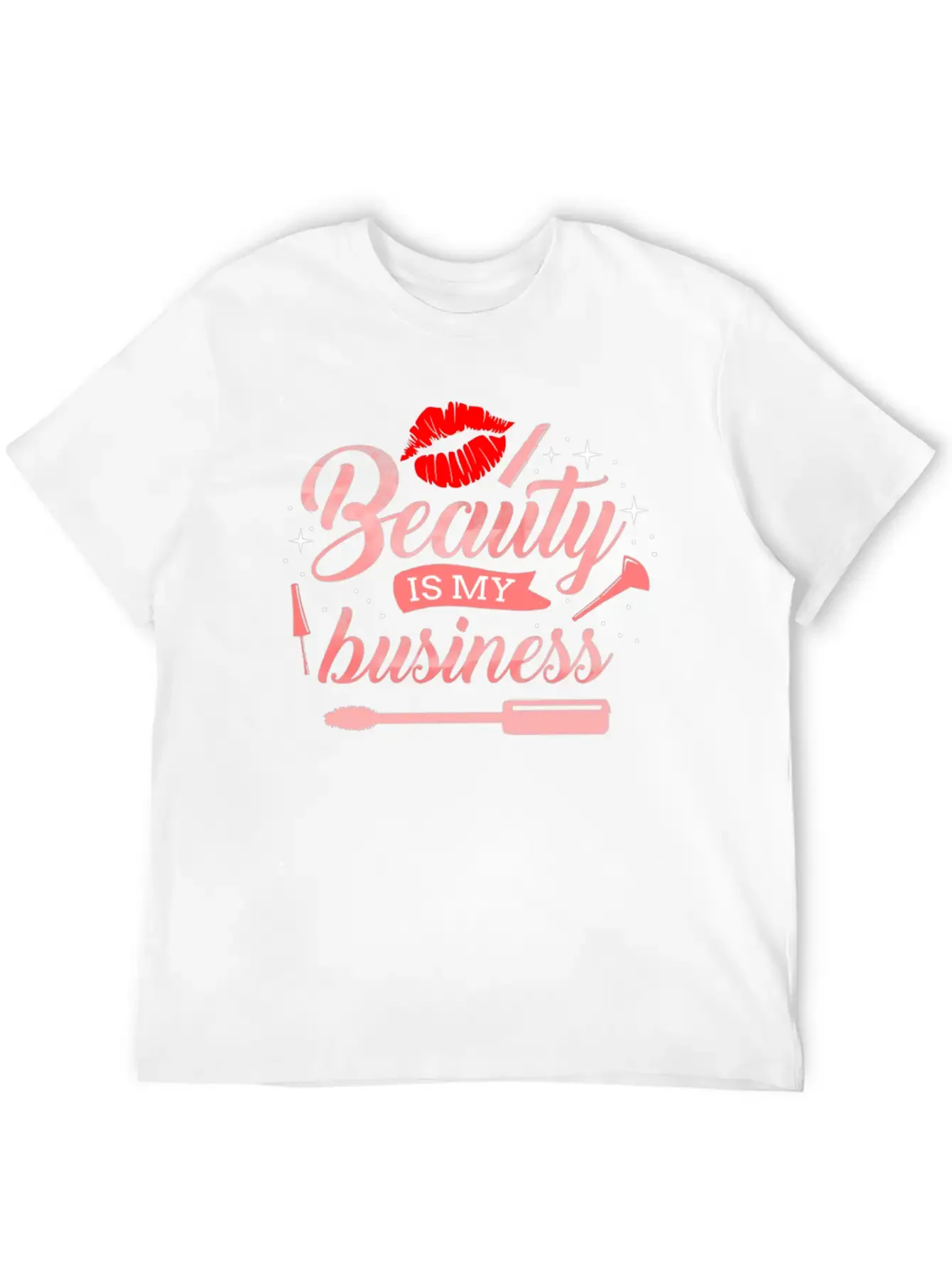 Beauty Is My Business For Makeup Artist Soft Cotton Short Sleeve Tee ¨C Unisex Wardrobe Staple